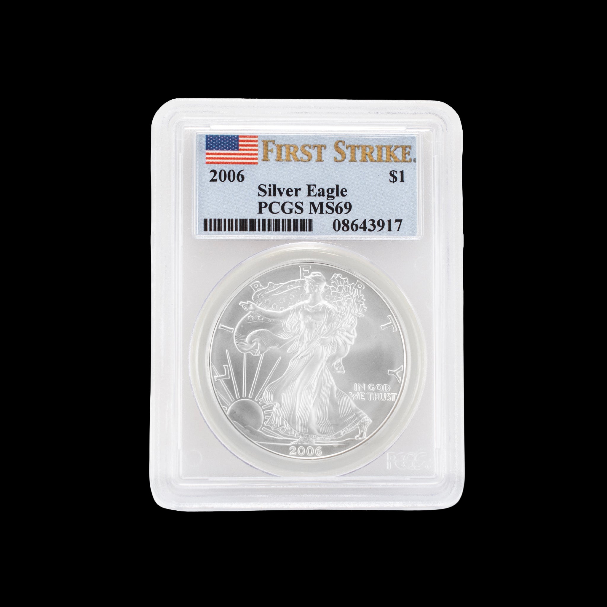 2006 Silver Eagle $1 Silver 99.9% Bullion Coin available at DJP Jewelers & Luxury Buyers