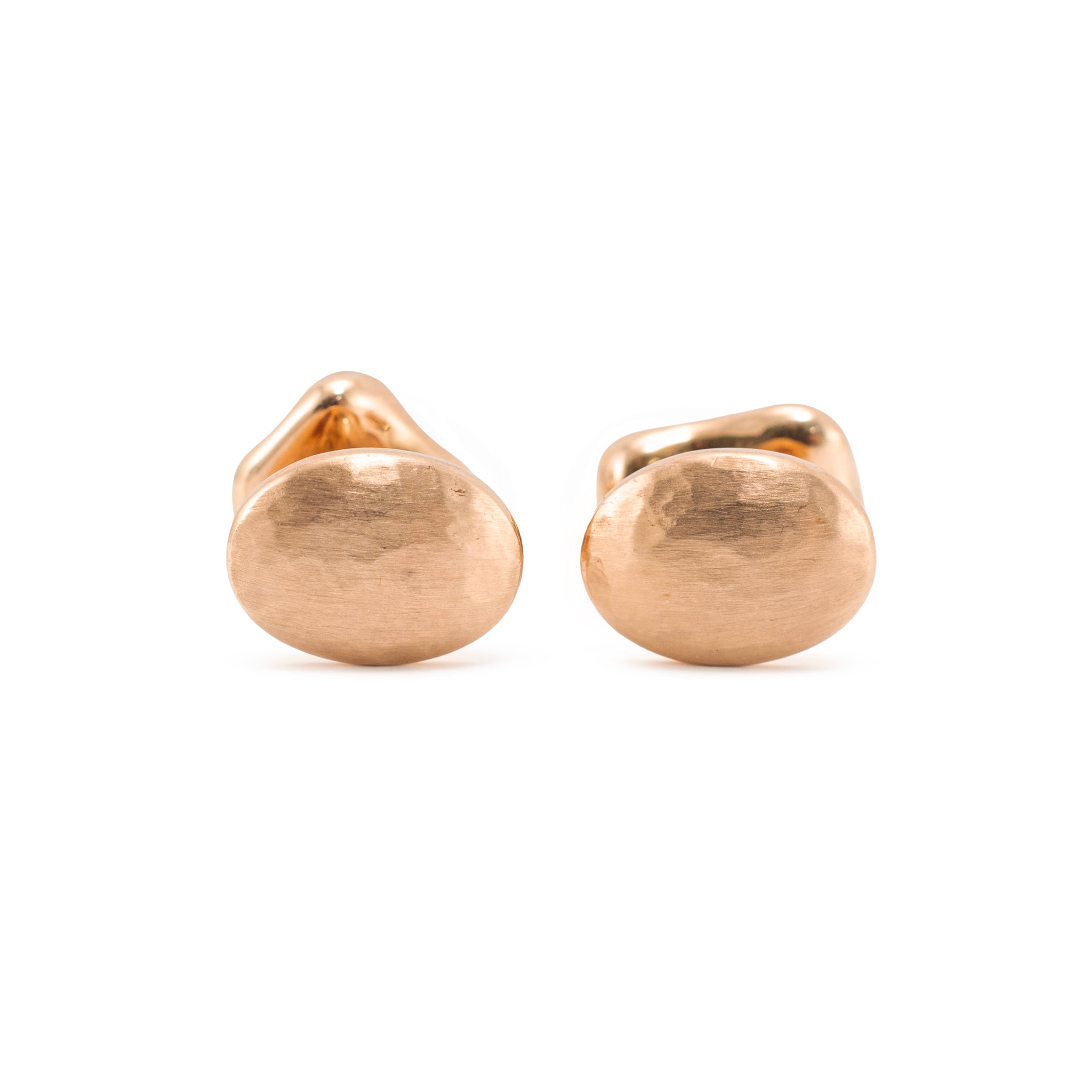 Men’s Jorge Adeler 18K Rose Gold Meteorite Nugget Cufflinks