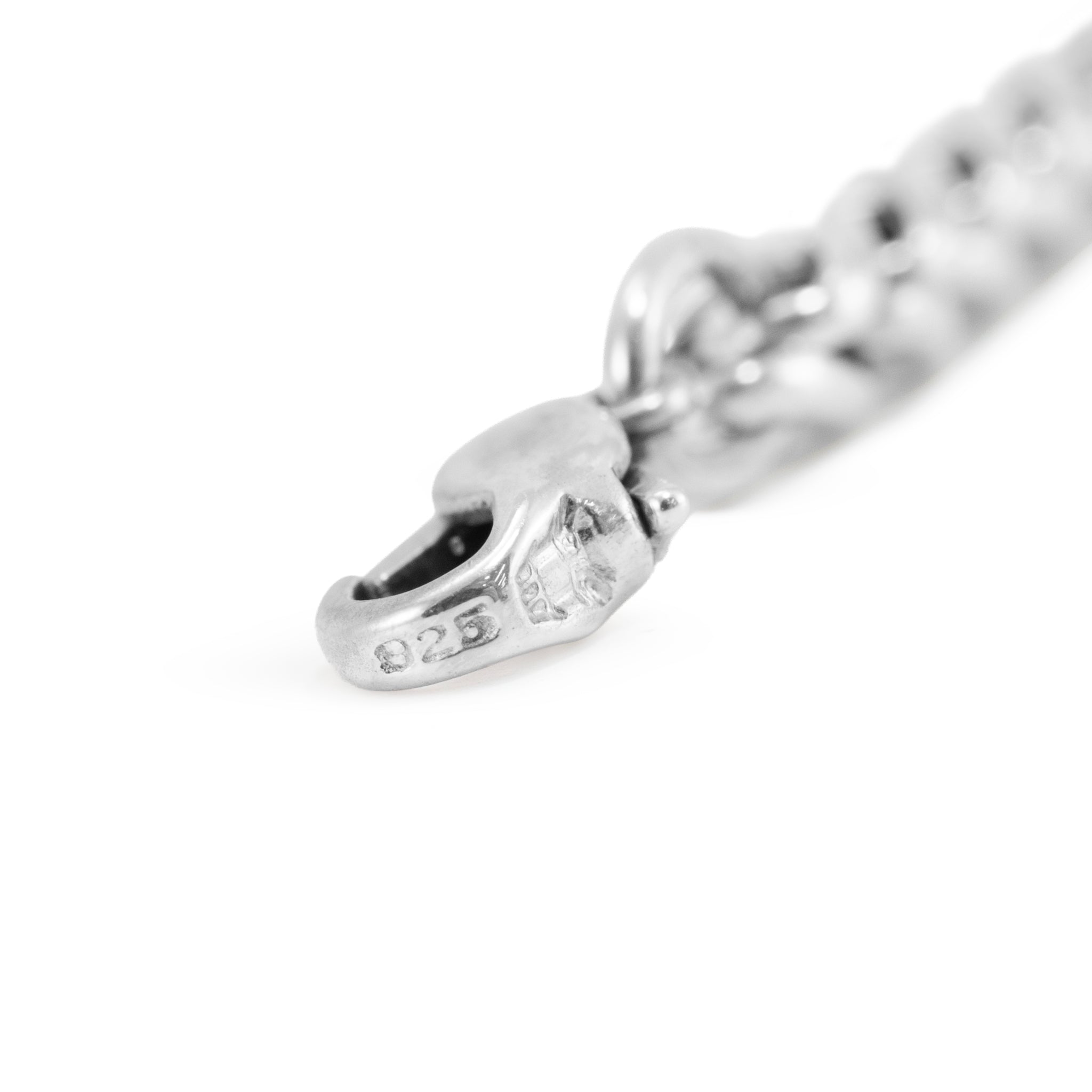James Avery 925 Sterling Silver Key of Faith Heart Cross Charm Pendant Necklace