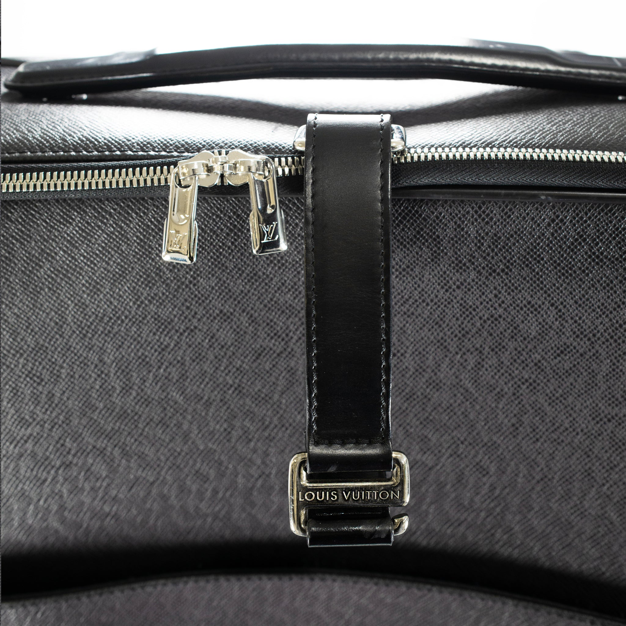 Louis Vuitton Taiga Leather Pegase 55 Black Trolly Suitcase