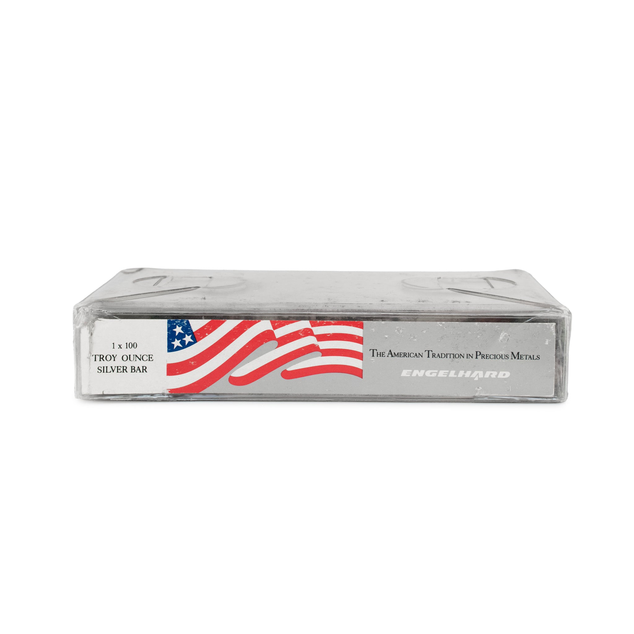 ENGELHARD 999+ FINE SILVER 100 OZ BAR BULLION