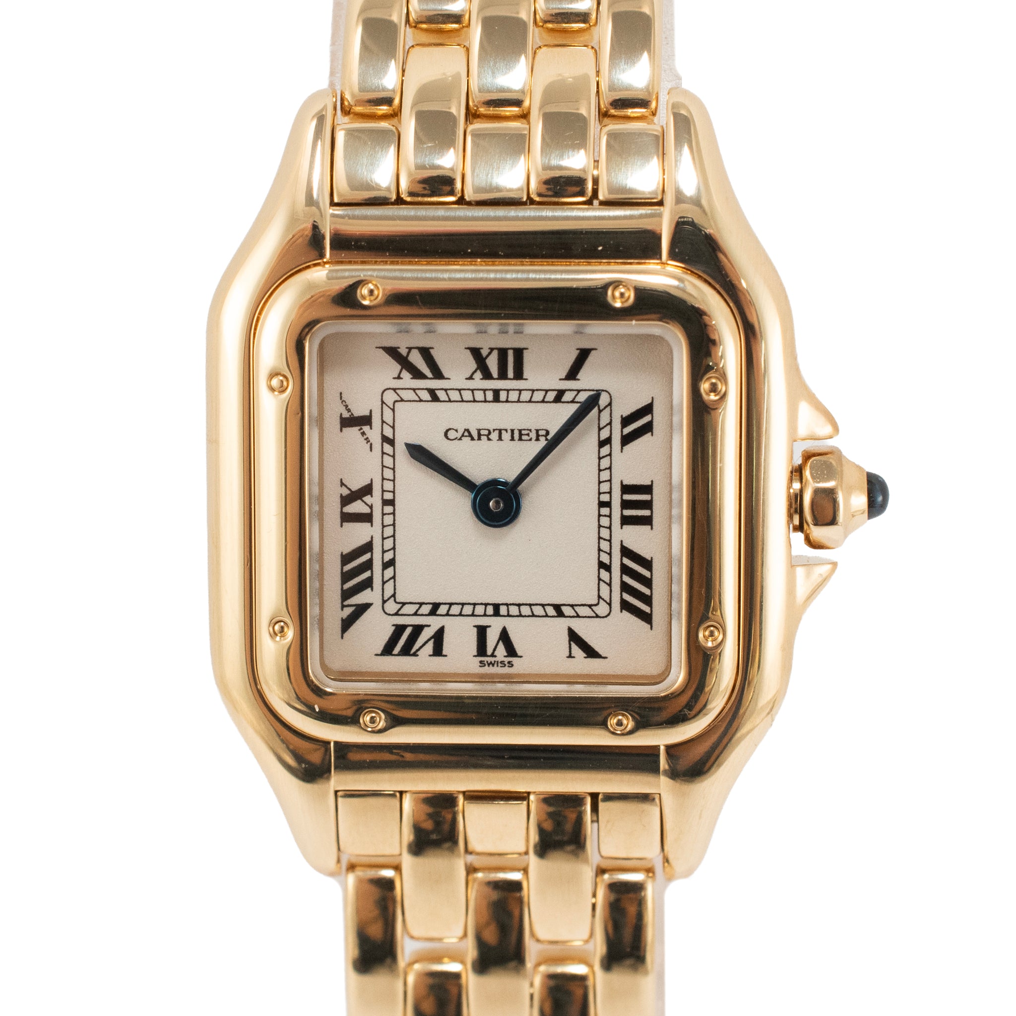 Ladies Cartier Panthere 22MM 1070 18K Yellow Gold Quartz Watch