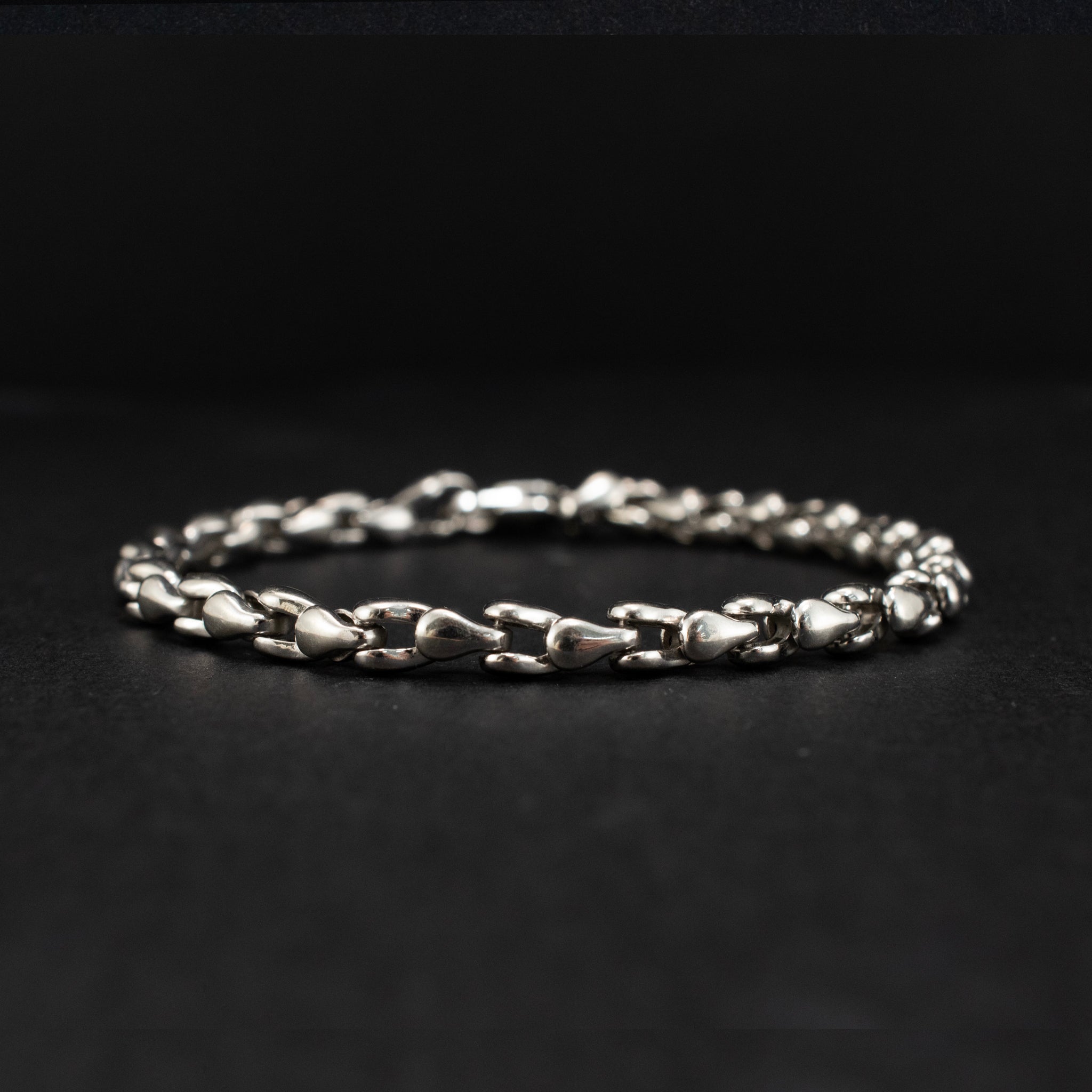Link Bracelet Platinum Links Bracelet Modern Style 451019 DJP Jewelers & Luxury Buyers