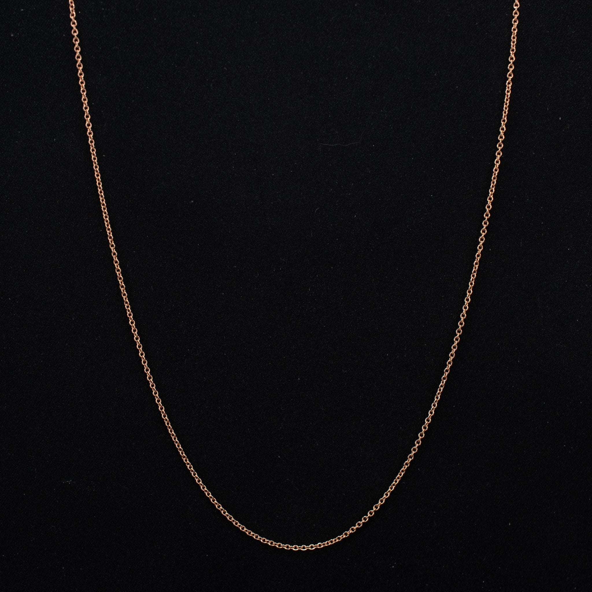 Chain Necklace 14K Rose Cable Modern Style 451206 DJP Jewelers & Luxury Buyers