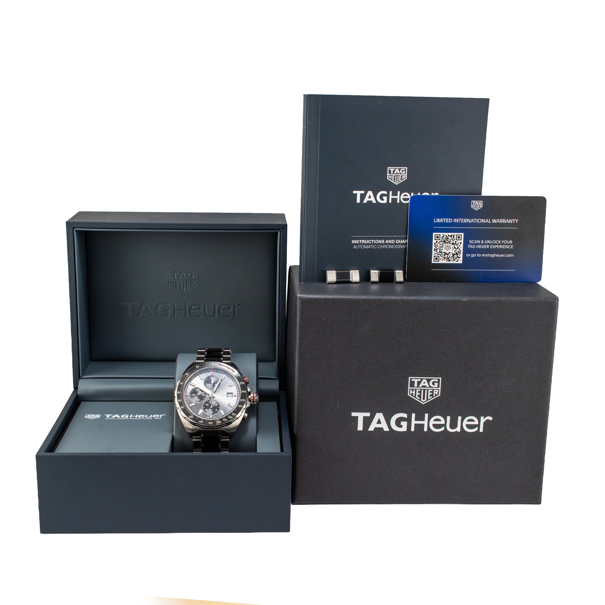 Tag Heuer Formula 1 Calibre 16 44MM caz2012.ba0876 Steel Ceramic Bezel Watch