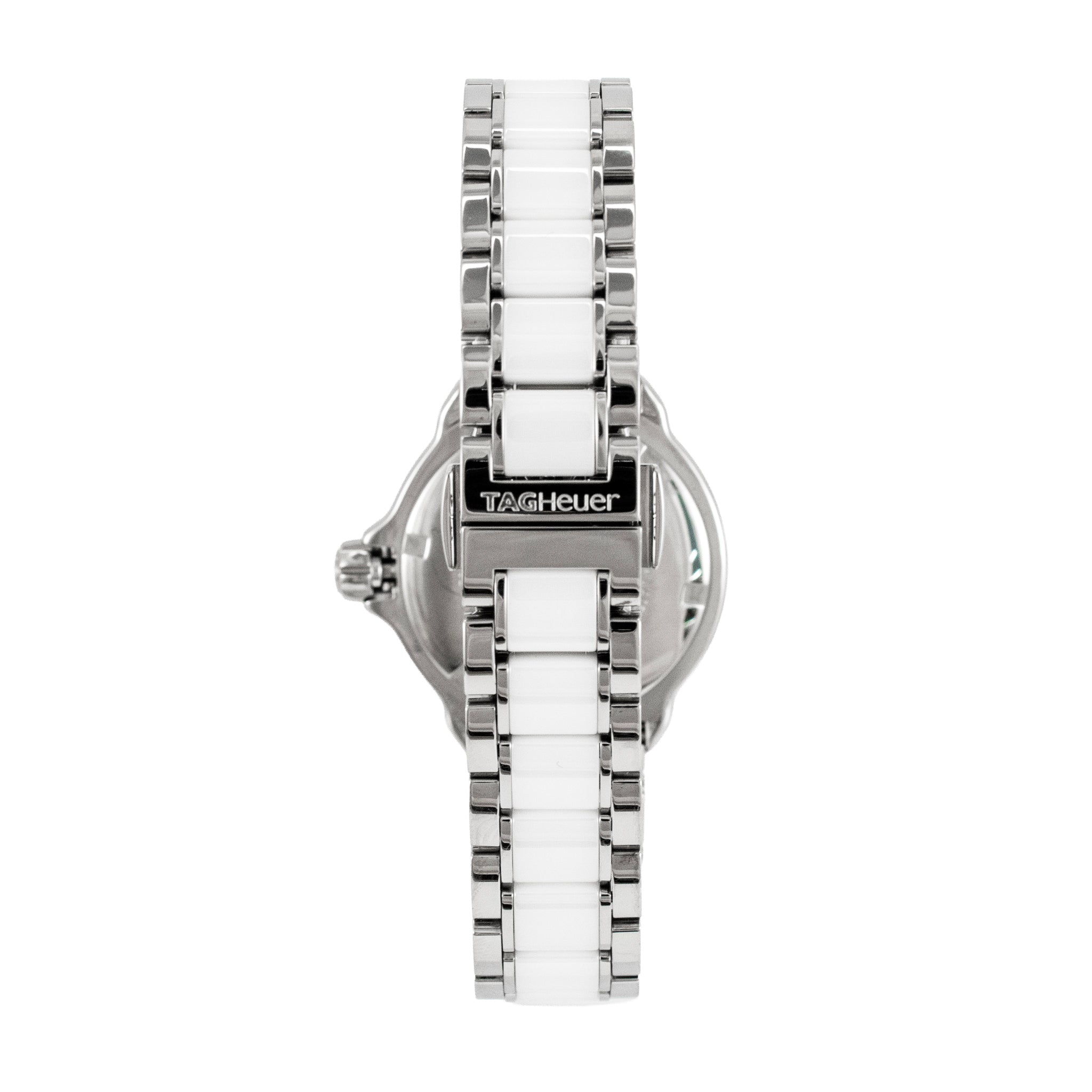 Ladies Tag Heuer Formula 1 37MM WAH1211 White Ceramic Steel Quartz Watch