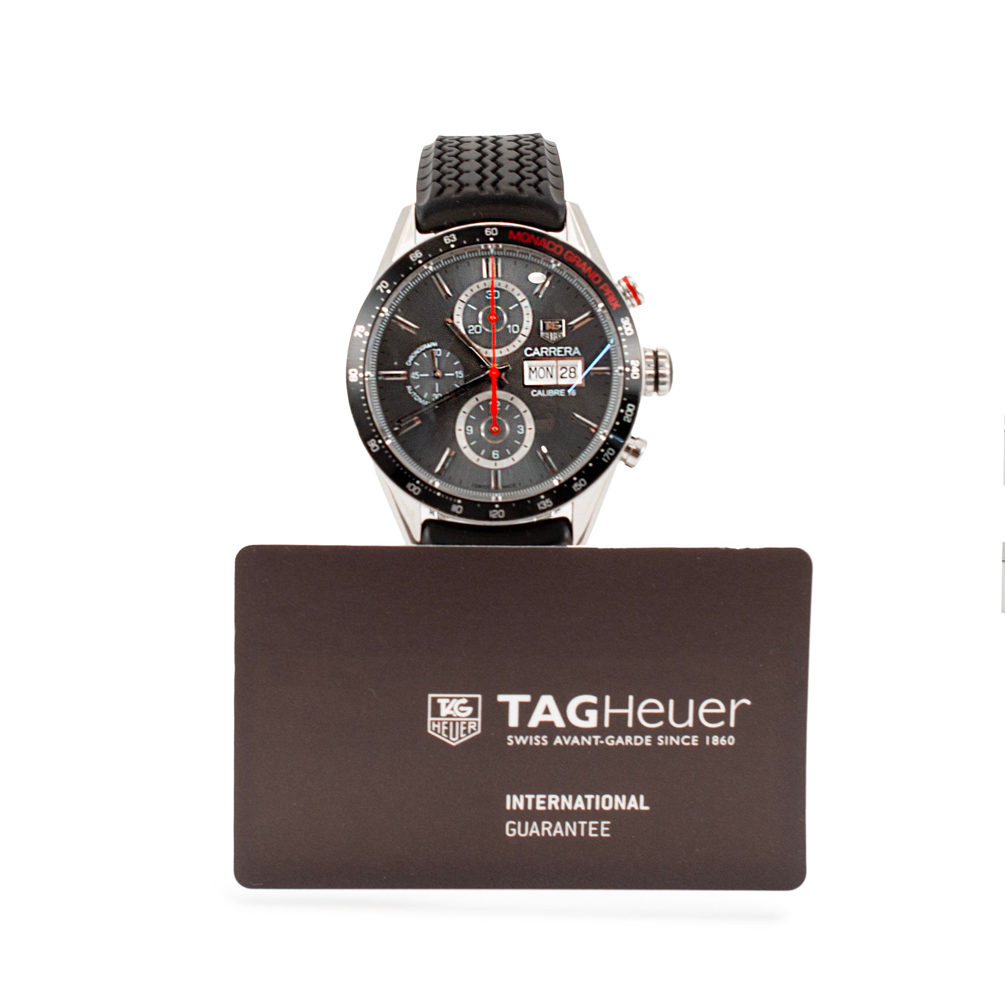 Tag Heuer Carrera Day Date CALIBRE16 43MM cv2a1M Grey Dial Steel Automatic Watch