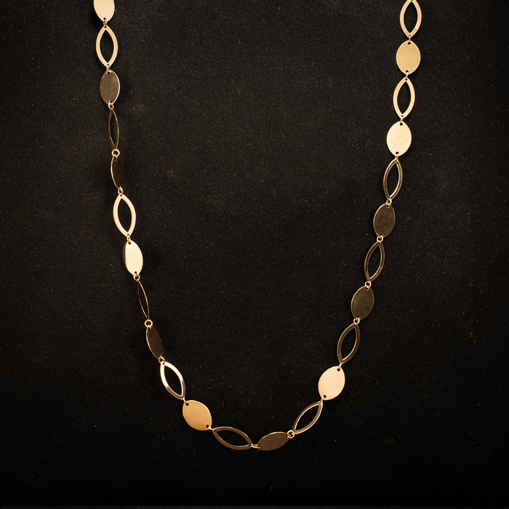 Chain Necklace Link 14K Yellow Gold Modern Style 451558 available at DJP Jewelers & Luxury Buyers