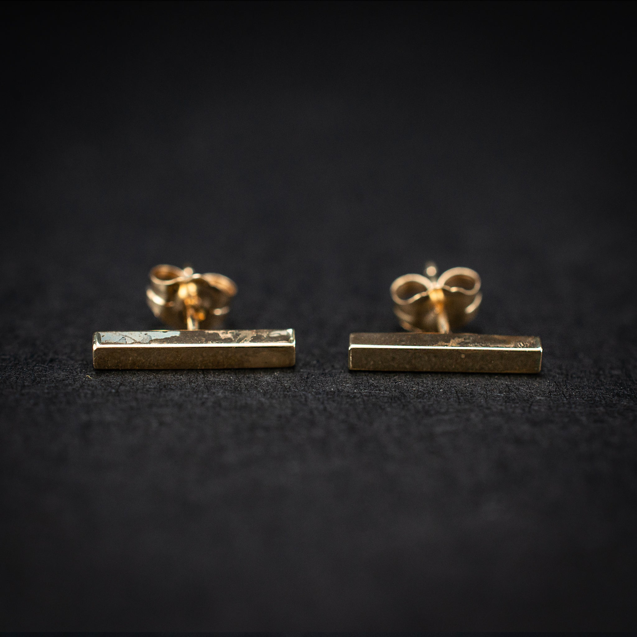 14K Yellow Gold Stud Earrings 0.55g ½" 451581 available at DJP Jewelers & Luxury Buyers