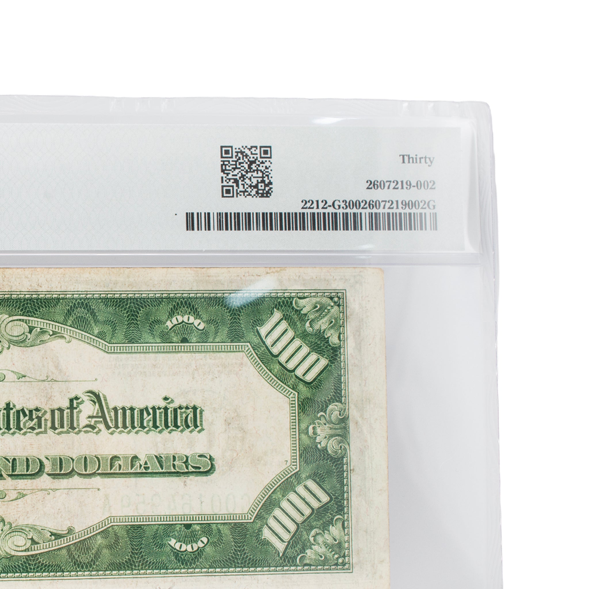 1934A Pmg 30 Chicago $1,000 Federal Reserve Very Fine Paper Collectible Note