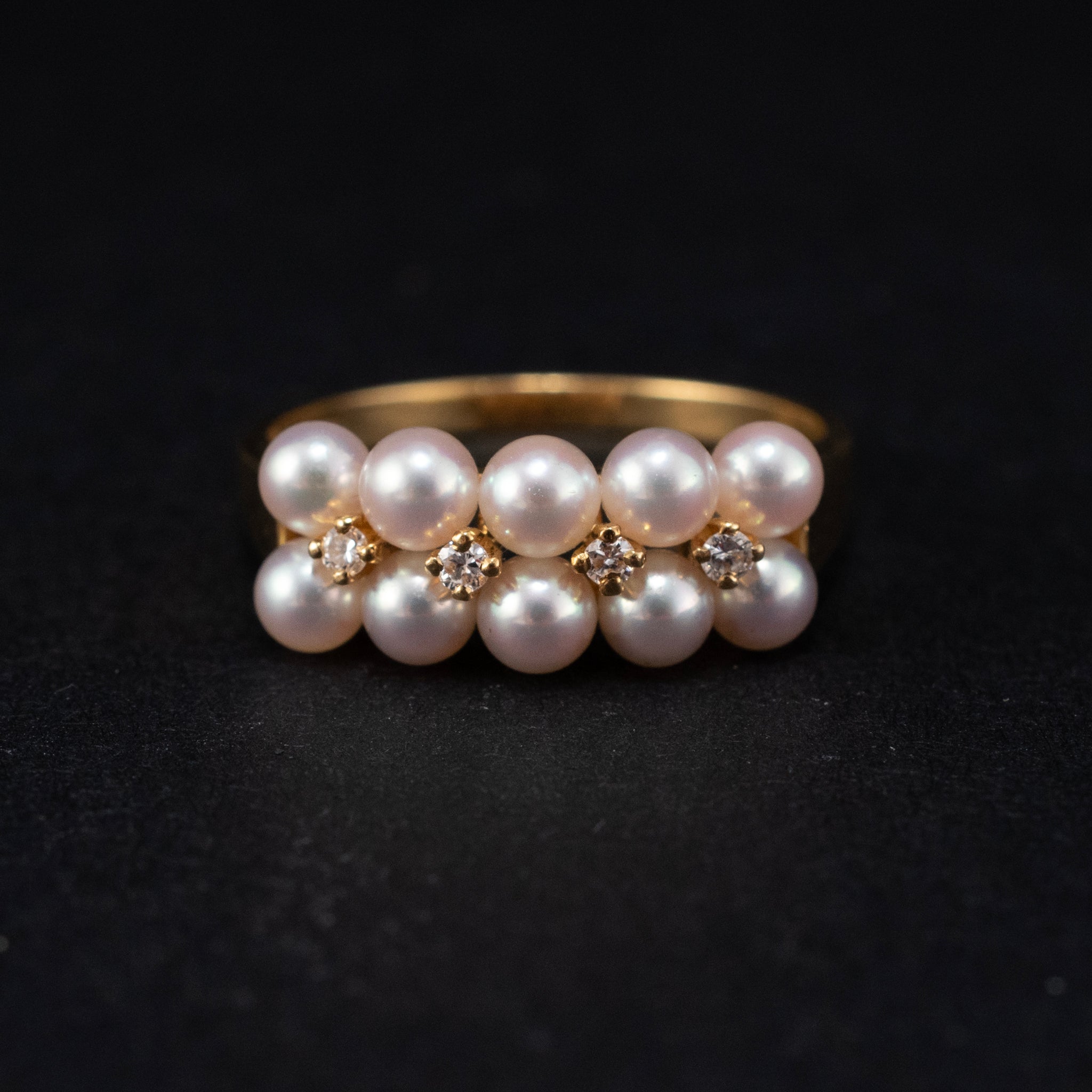 Cocktail & Statement Ring 18K Yellow Band Modern Style 451926 DJP Jewelers & Luxury Buyers