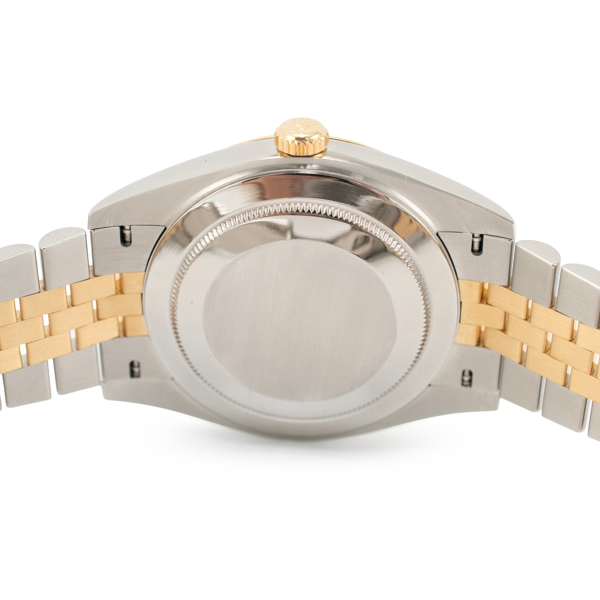 Rolex Datejust 41MM 126333 Champagne Dial Fluted Jubilee Gold Steel Watch