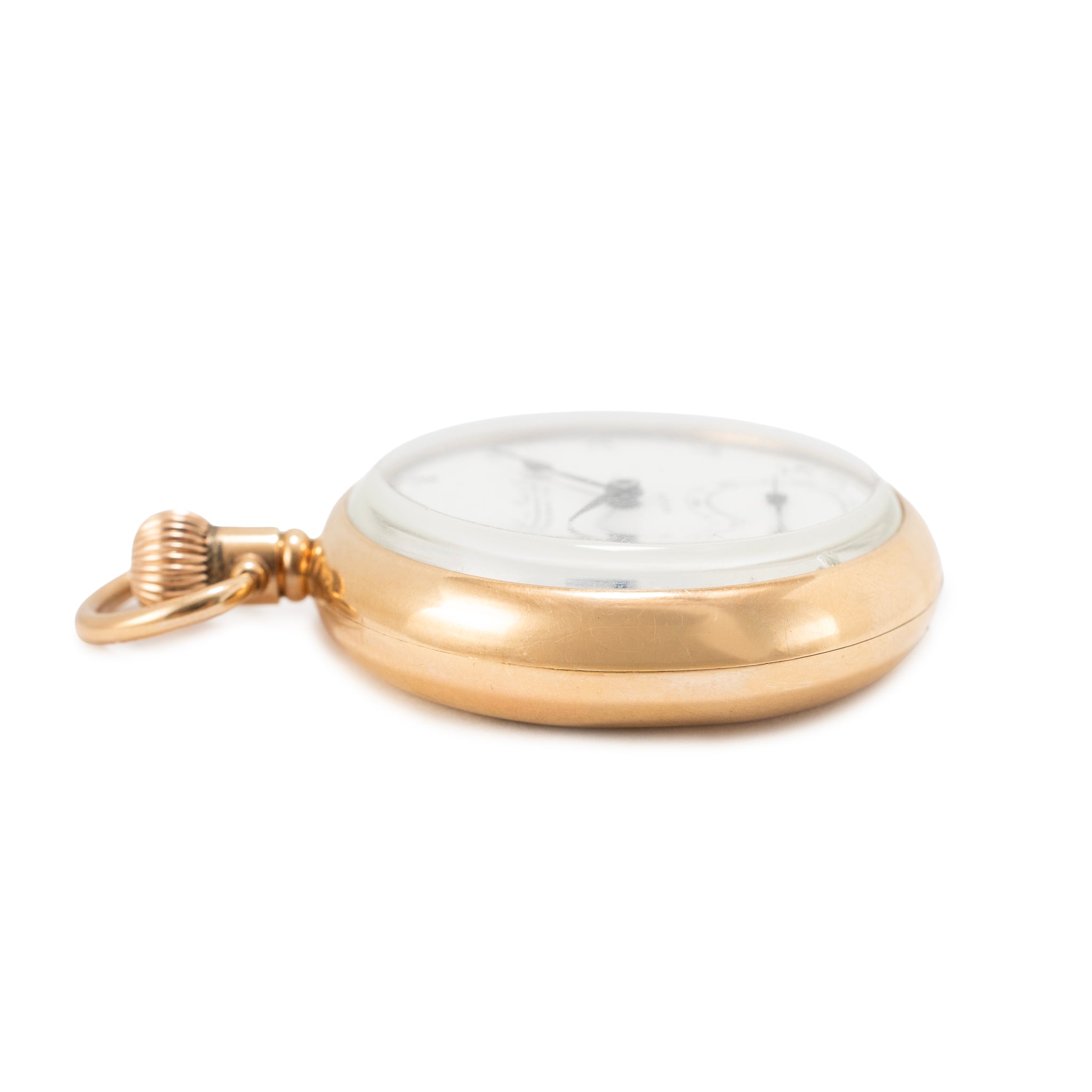 Vintage Rolex 49MM 9K Gold London Camerer Cuss & Co. Mechanical Pocket Watch