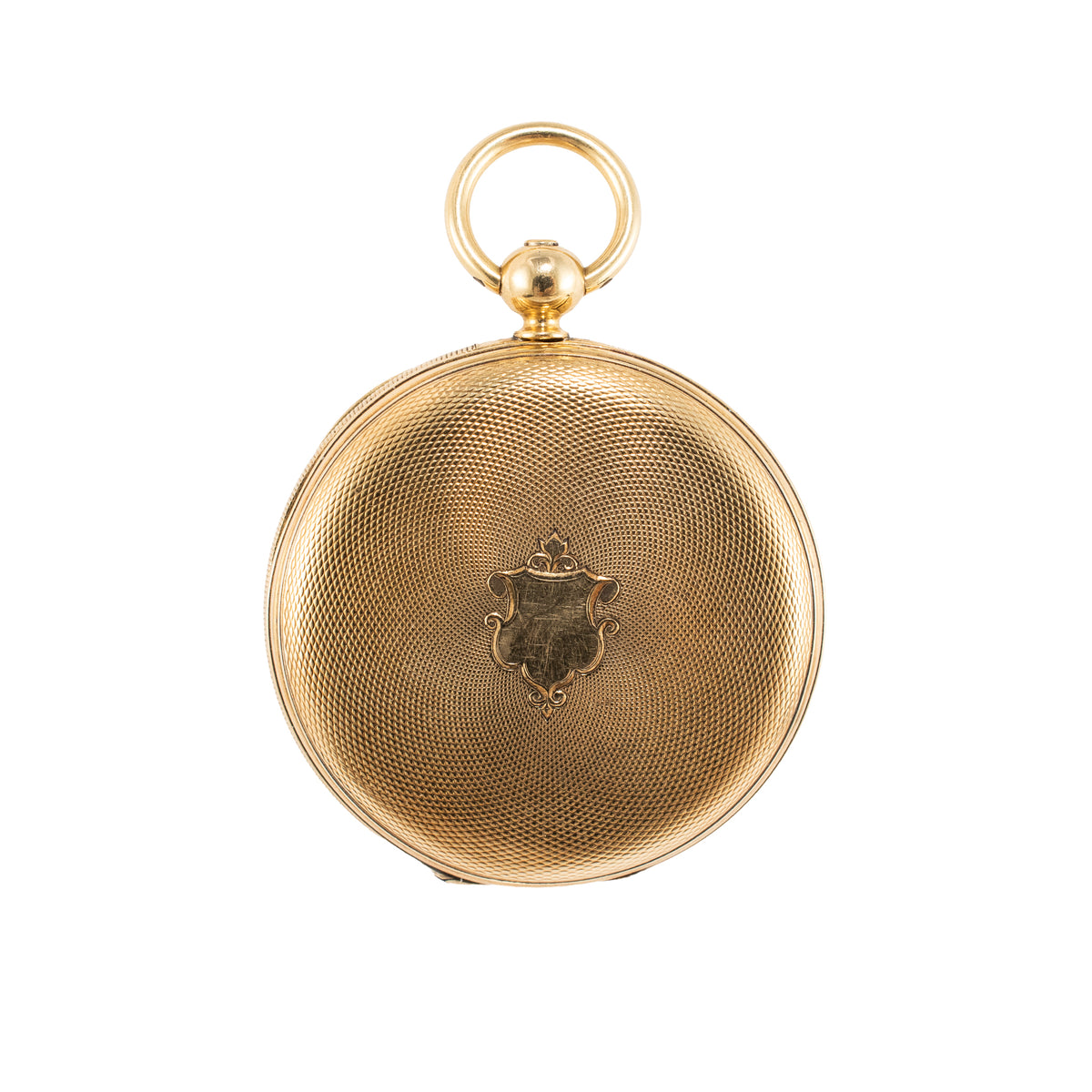 1853 Archive Antique Patek Philippe Tiffany & Co. 18K Gold Key-Wind Pocket Watch