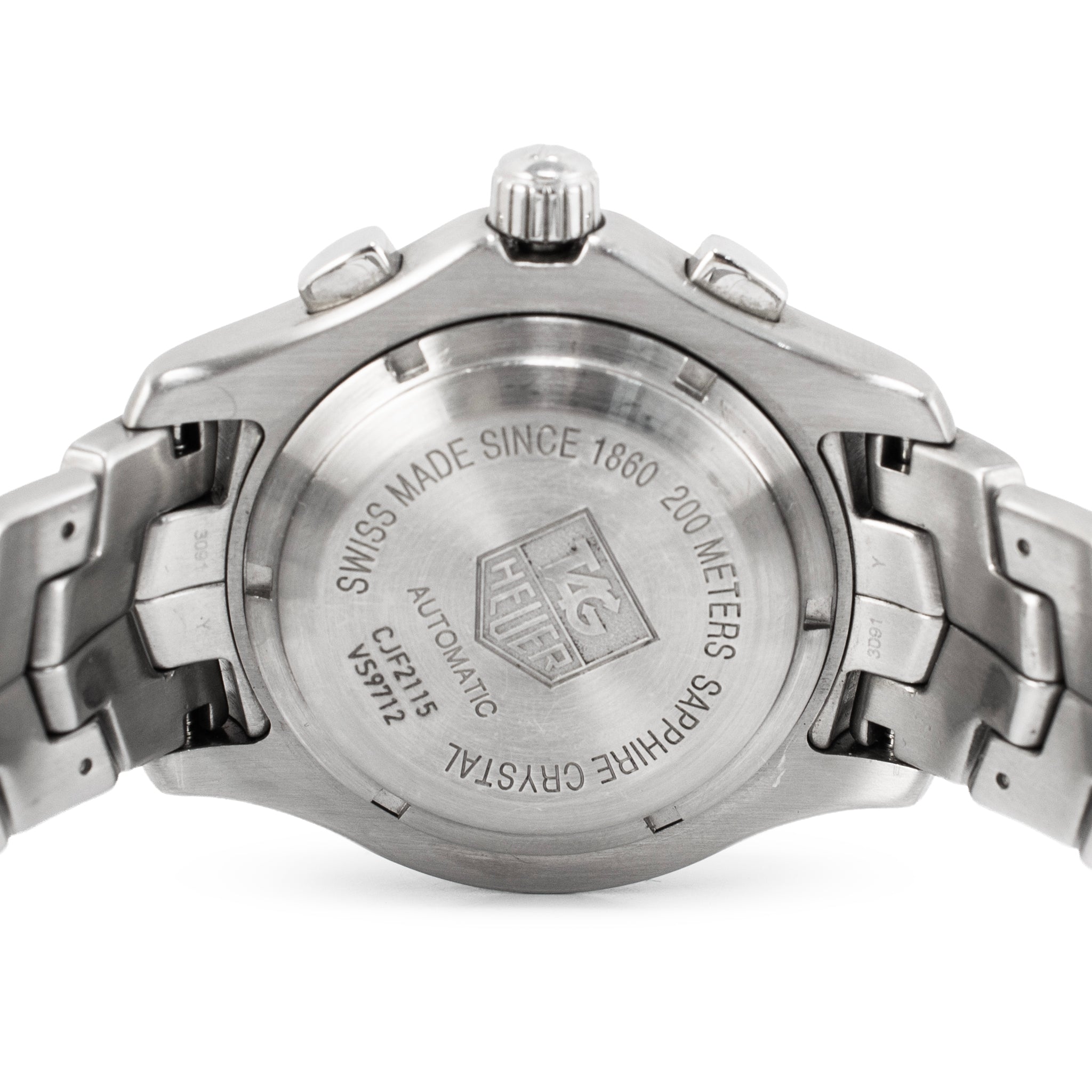 Tag Heuer Link 42MM CJF2115 Tachymeter Bezel Grey Dial Automatic Watch