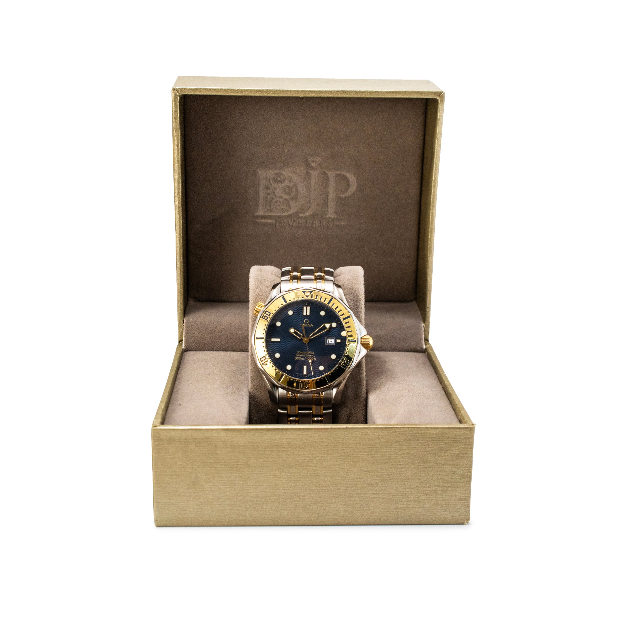 OMEGA Seamaster Quartz 腕時計 ゴールド Omega Seamaster Quartz stainless steel 18K Yellow Gold Quar | DJP