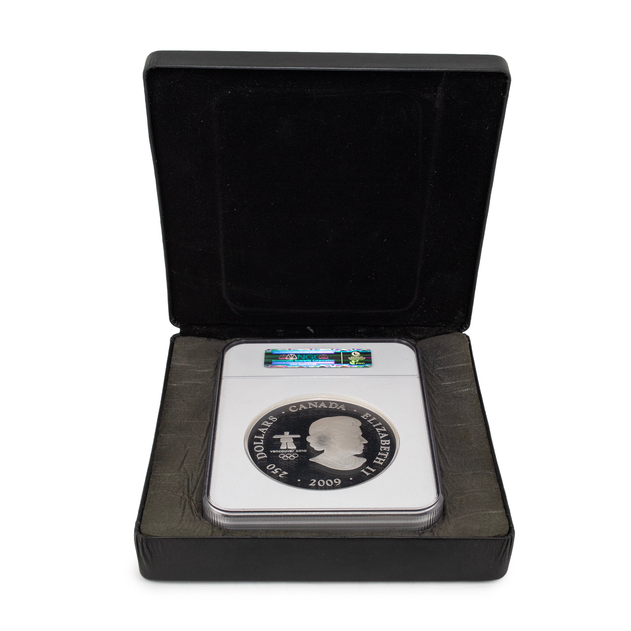 2009 Royal Canadian Mint $250 1 Kilo Olympics Fine Silver NGC PF70 Ultra Cameo Bullion Coin
