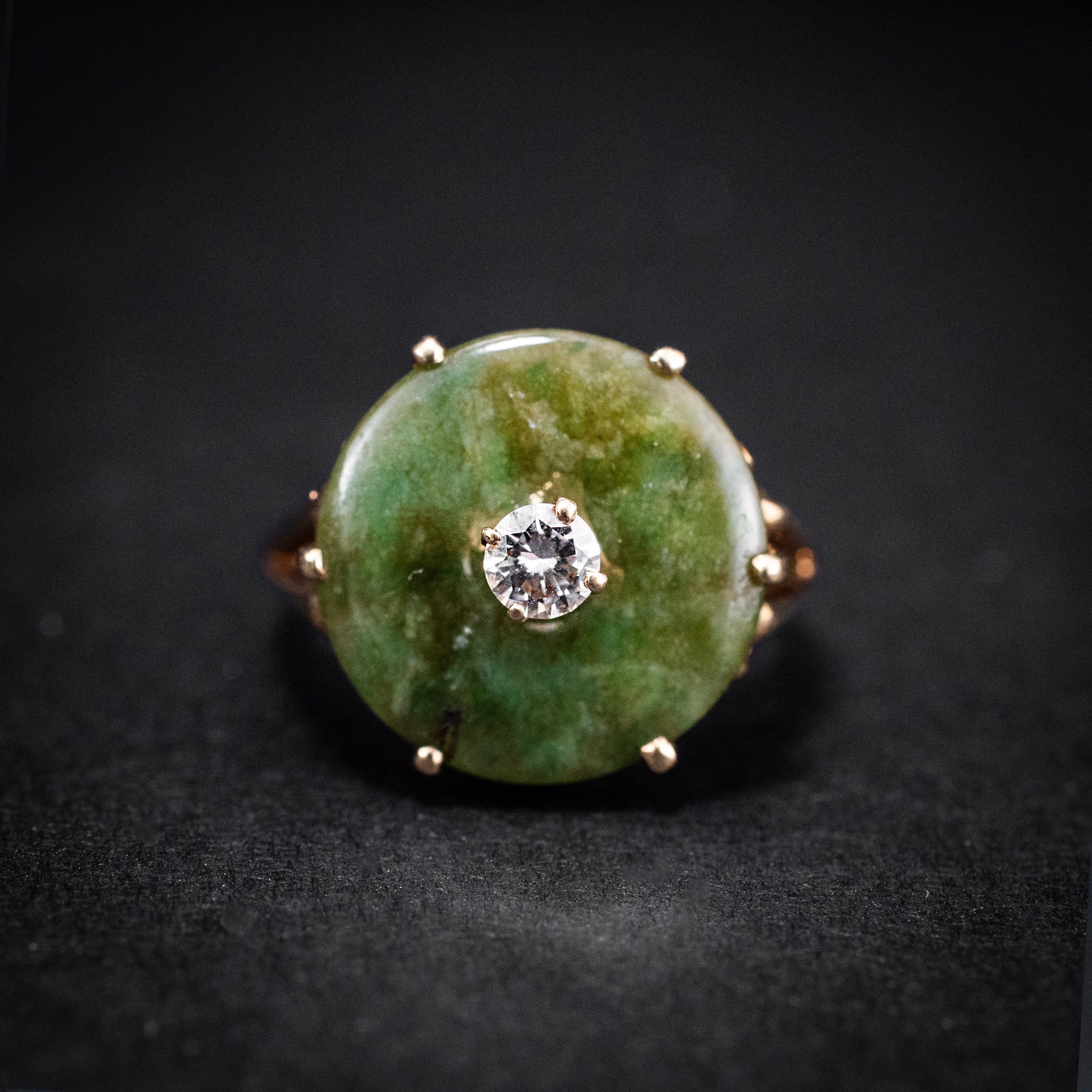 Cocktail & Statement Ring 18K Yellow Gold Cocktail Vintage 452785 DJP Jewelers & Luxury Buyers