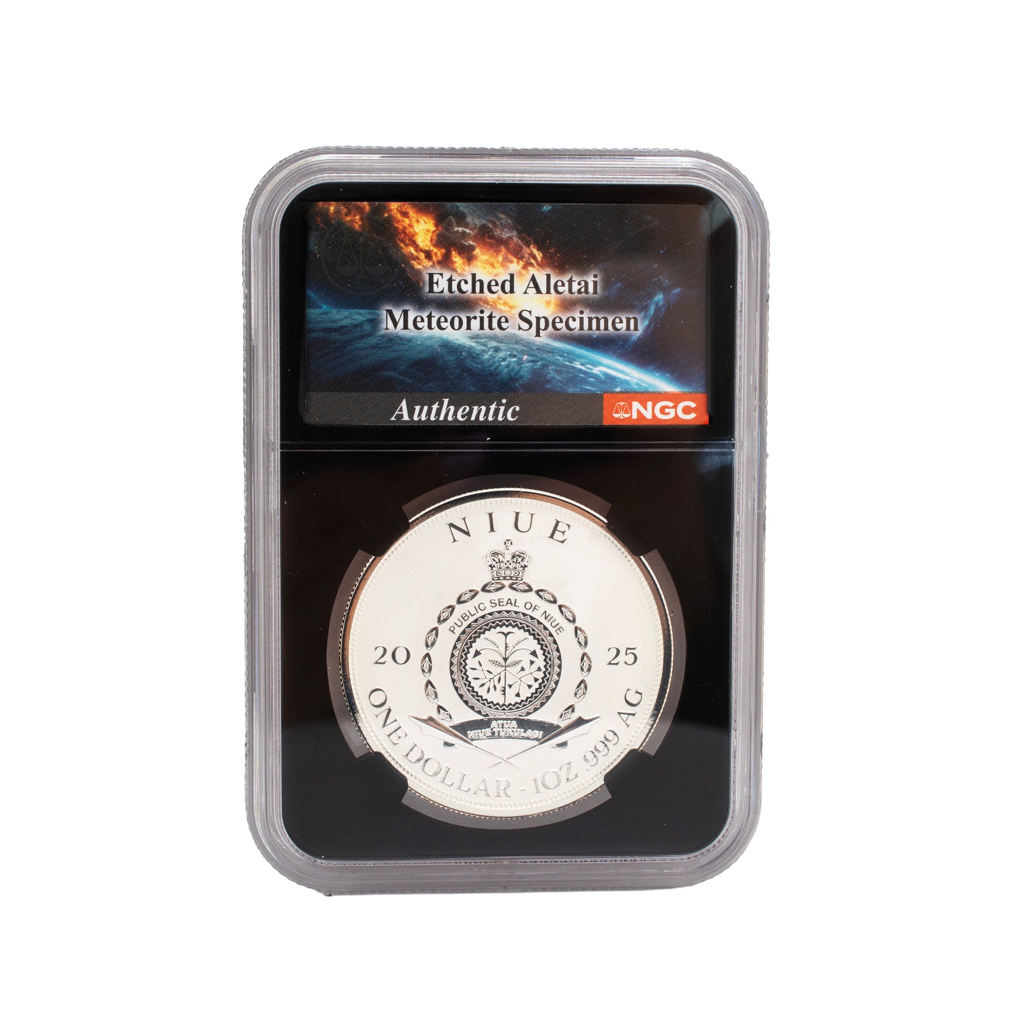 2025 Ngc PF70 $1 Niue Reverse Proof 1OZ Fine Silver Extinction Bullion Coin