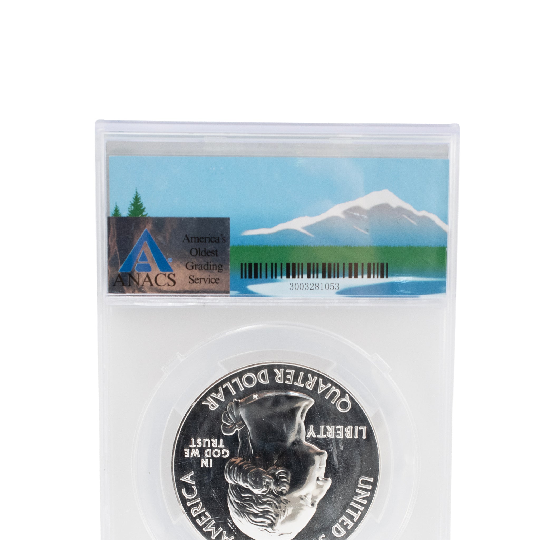 2011 Montana Anacs MS69 25C Silver Quarter Dollar 5OZ Fine 999 Bullion Coin
