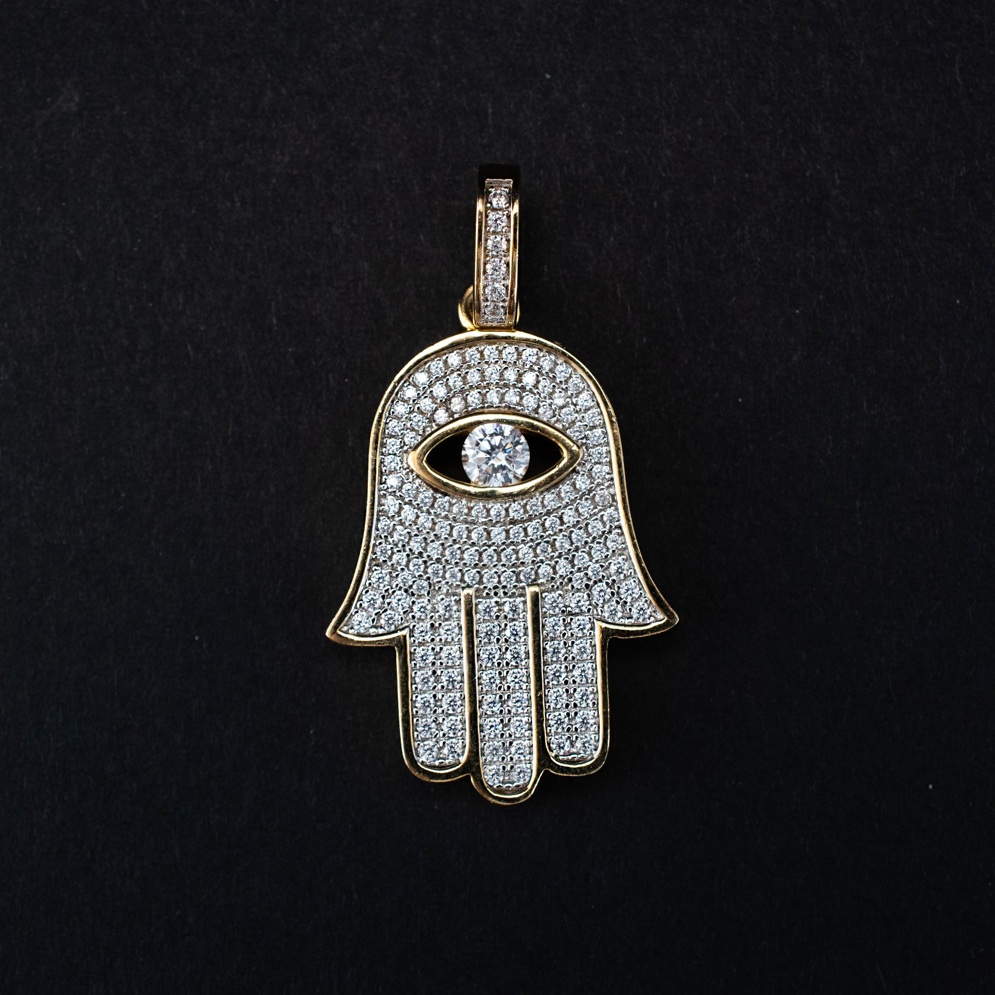 Pendant Silver/Gold Plated Symbol Modern Style 453757 available at DJP Jewelers & Luxury Buyers