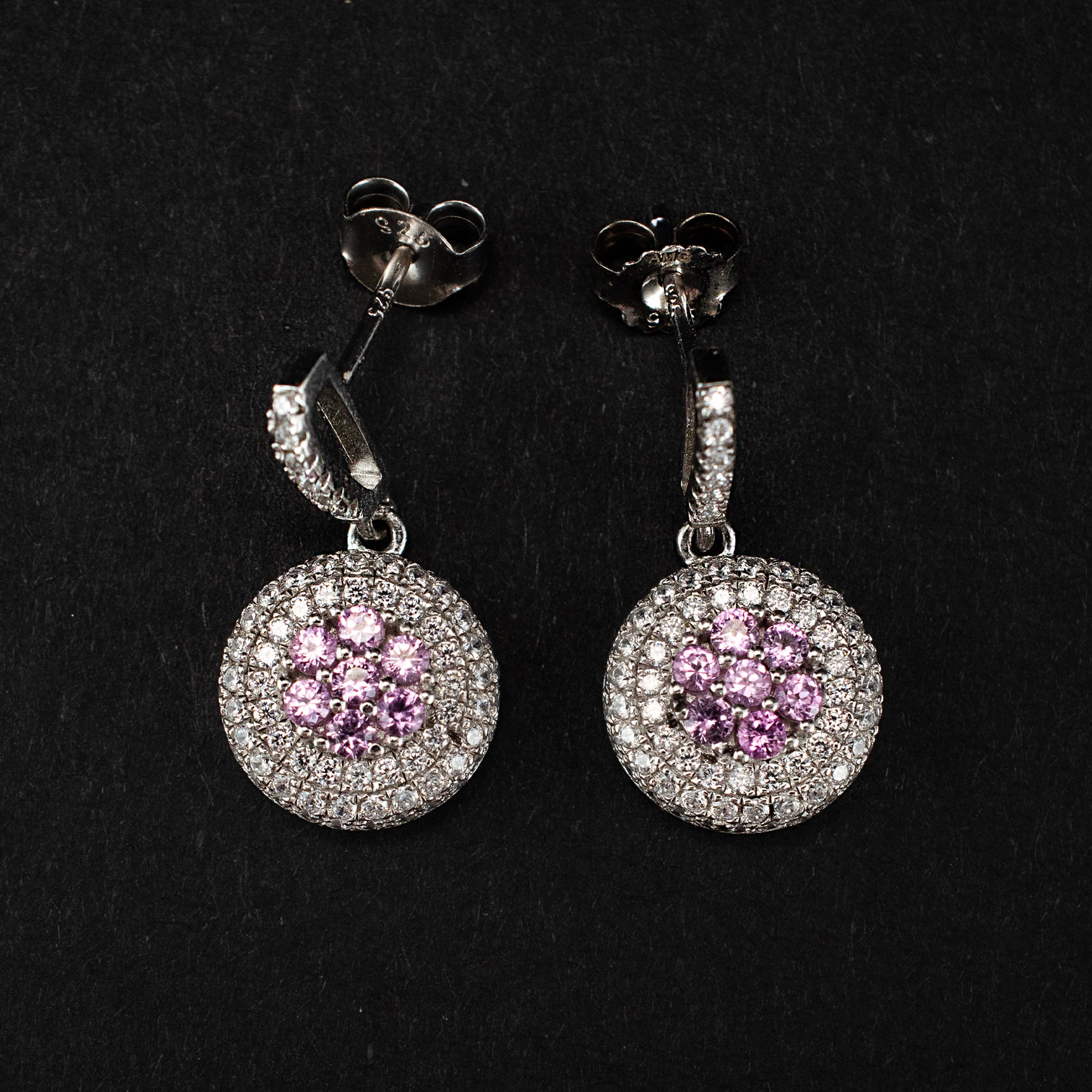 Dangle & Drop Earrings Sterling Silver Dangle Modern Style 453765 available at DJP Jewelers & Luxury Buyers