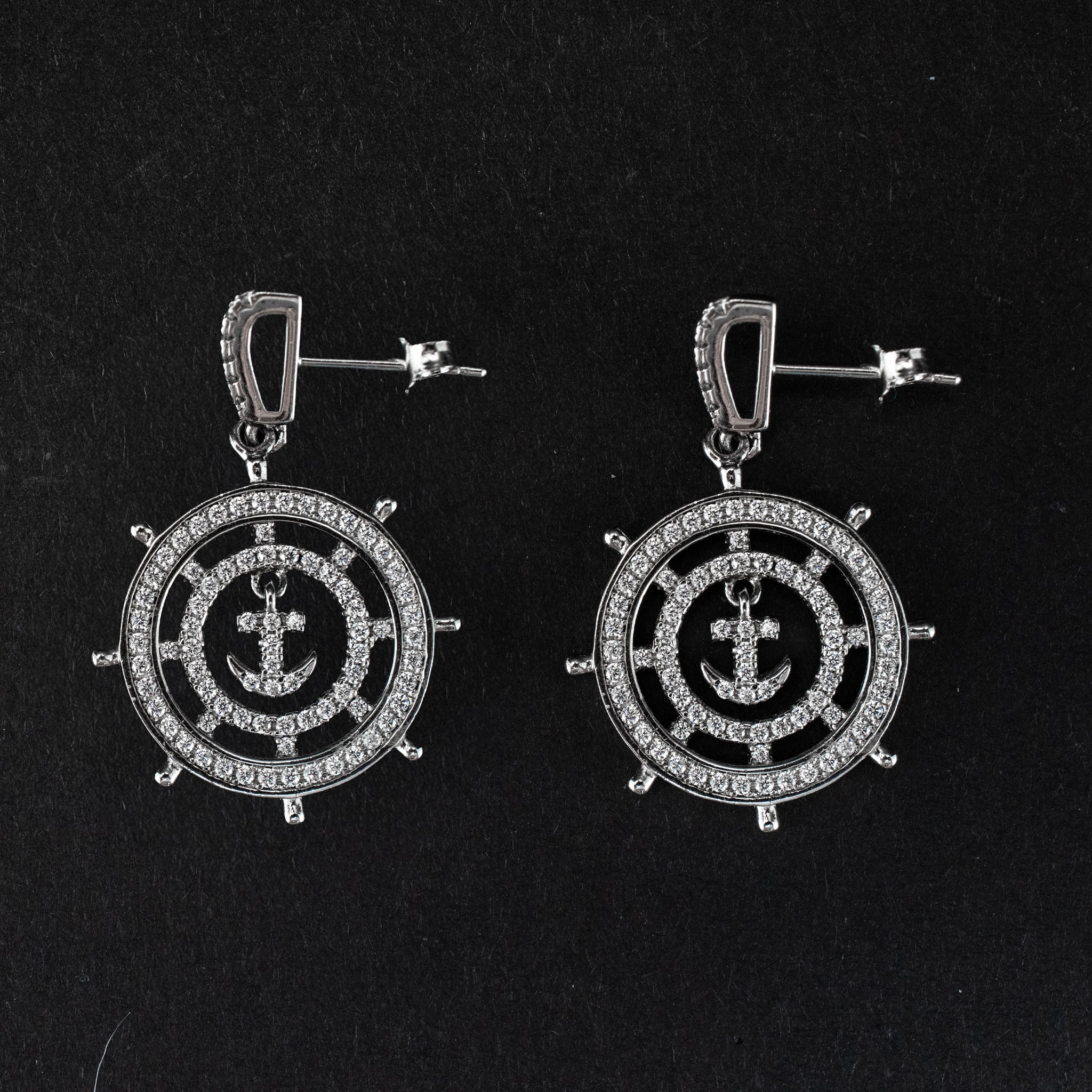 Dangle & Drop Earrings Sterling Silver Dangle Modern Style 453773 available at DJP Jewelers & Luxury Buyers