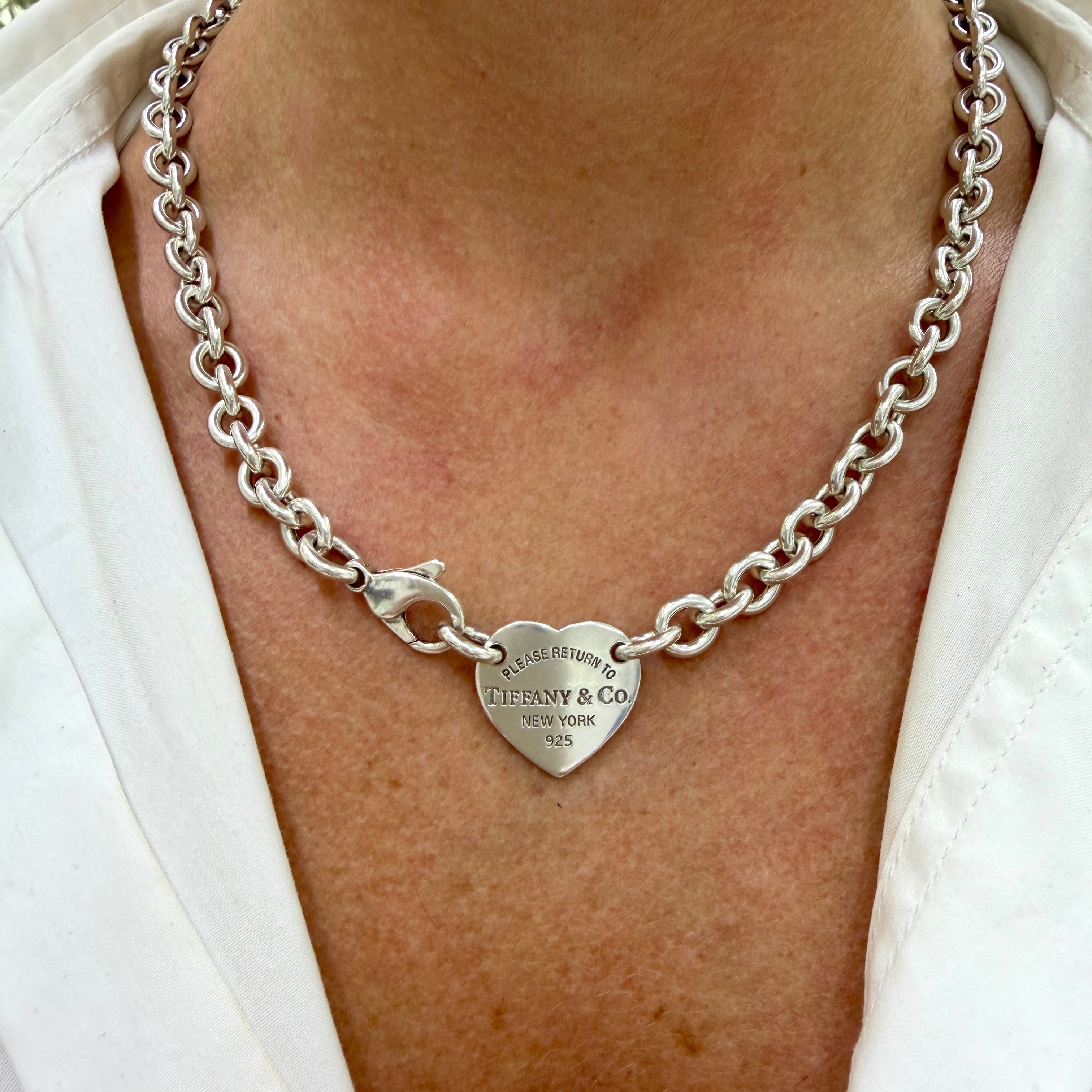 Tiffany & Co. シルバーリンクチェーンネックレス Tiffany & Co. sterling silver Chain Necklace | DJP Jewelers