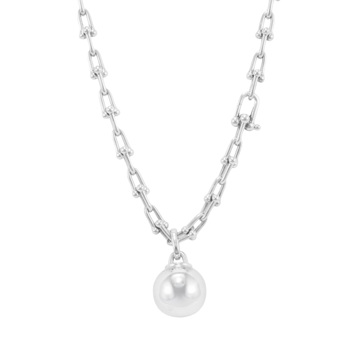 Tiffany & Co. Hardwear Collection Small Wrap Silver Charm Chain Link Bracelet