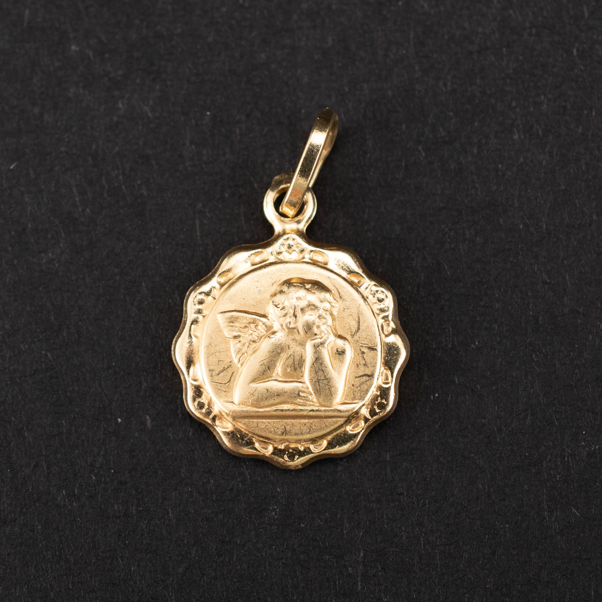Pendant 14K Yellow Gold Vintage 453996 available at DJP Jewelers & Luxury Buyers