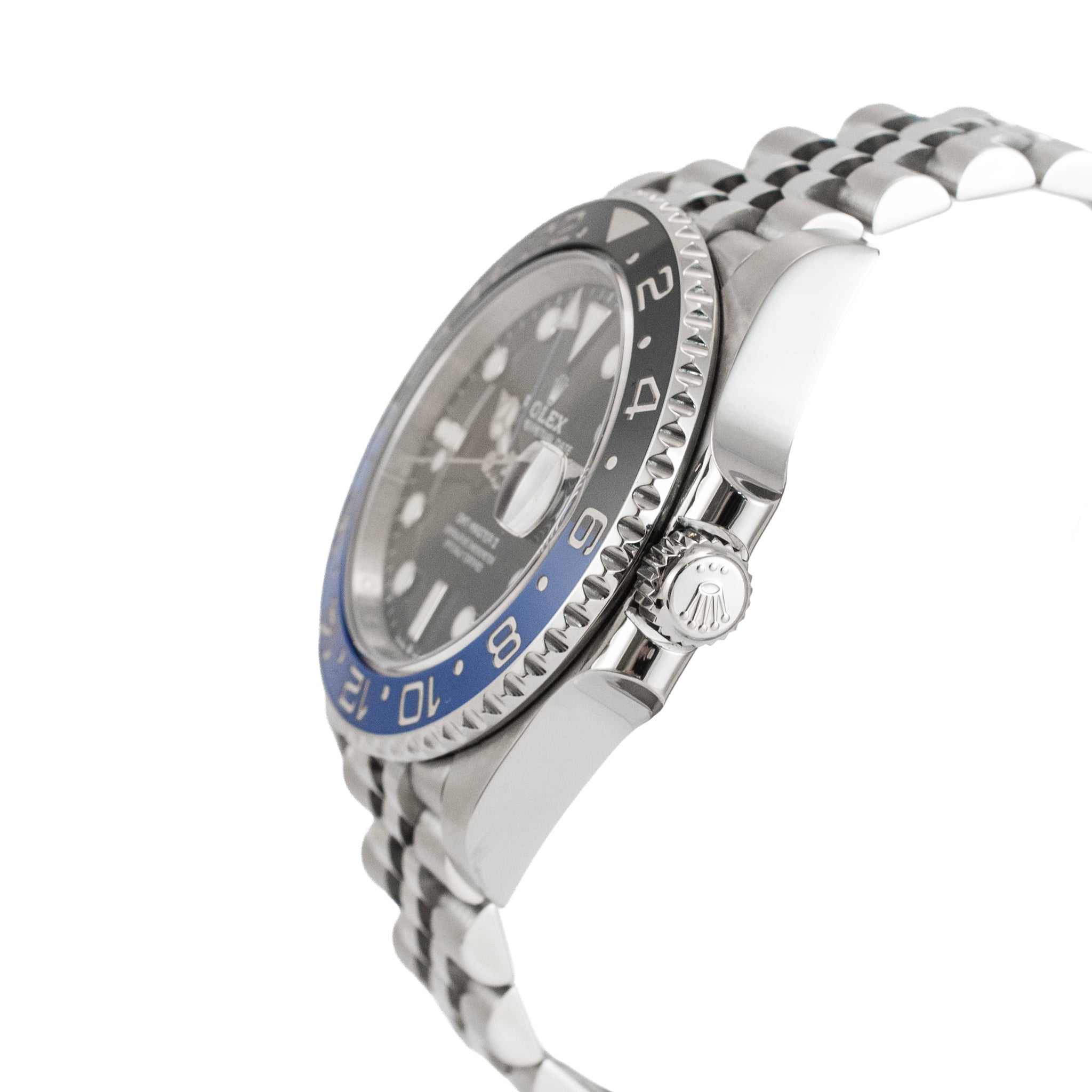 Rolex Gmt Master II 40MM 126710BLNR Batgirl Jubilee Ceramic Steel Watch