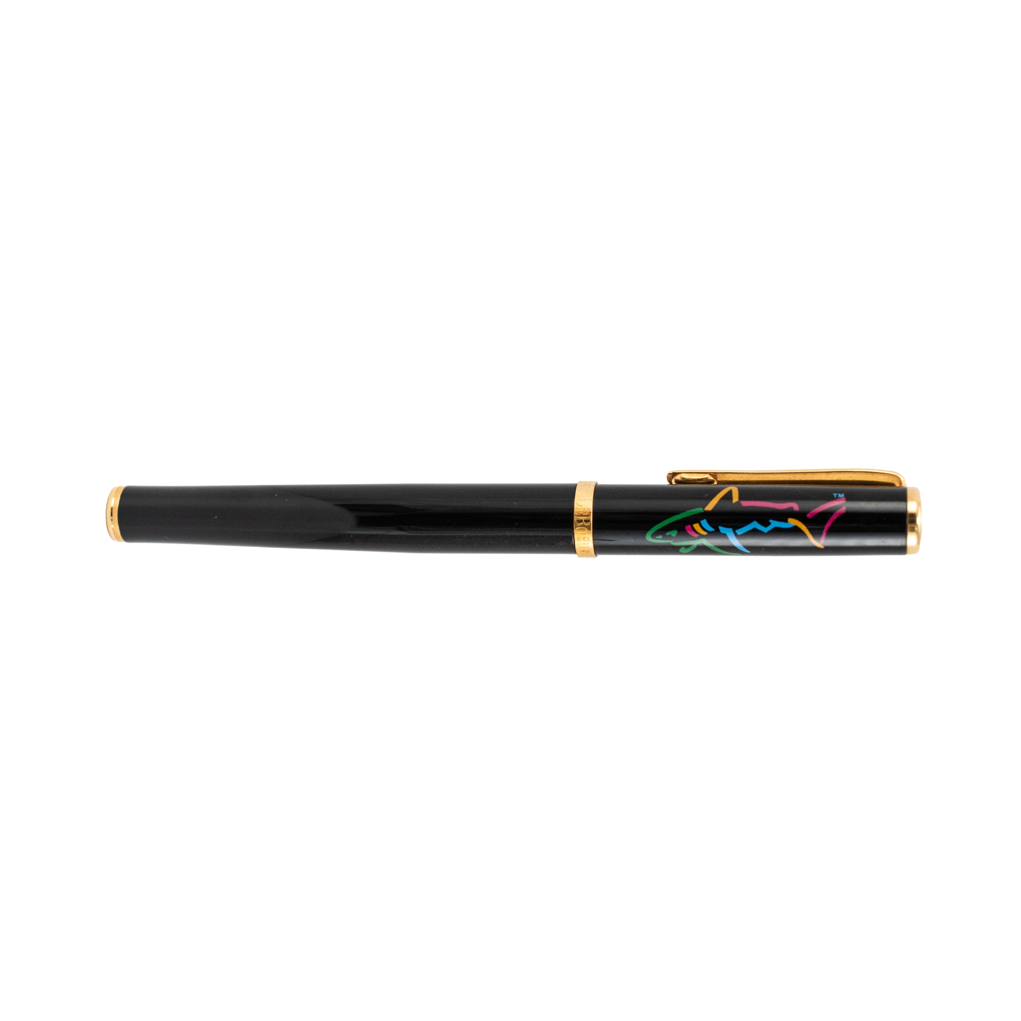 Leboeuf Greg Norman Limited Edition 23K Gold Plated Shark Rollerball Pen