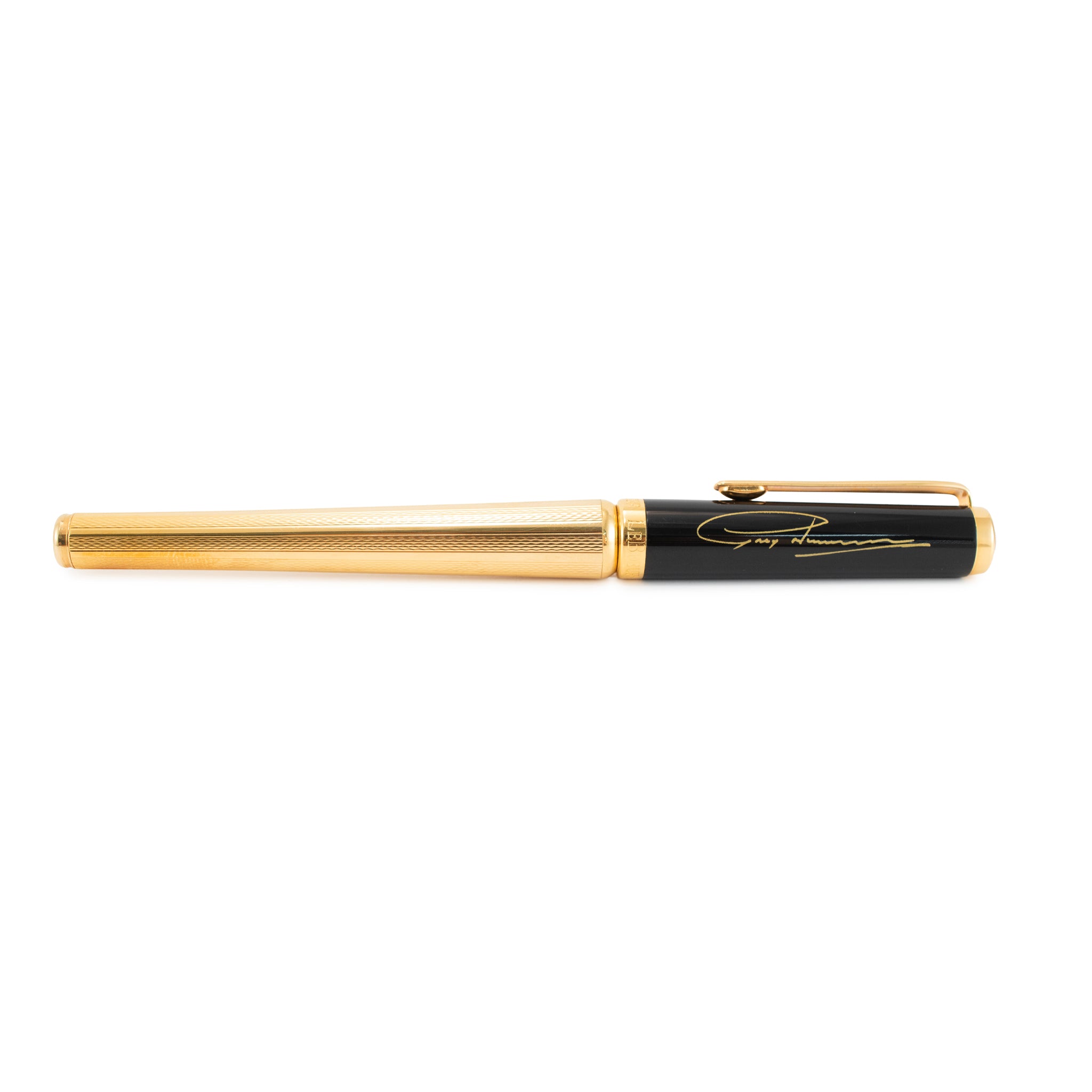 Leboeuf Greg Norman 18K Yellow Gold Nib Limited Edition Fountain Pen