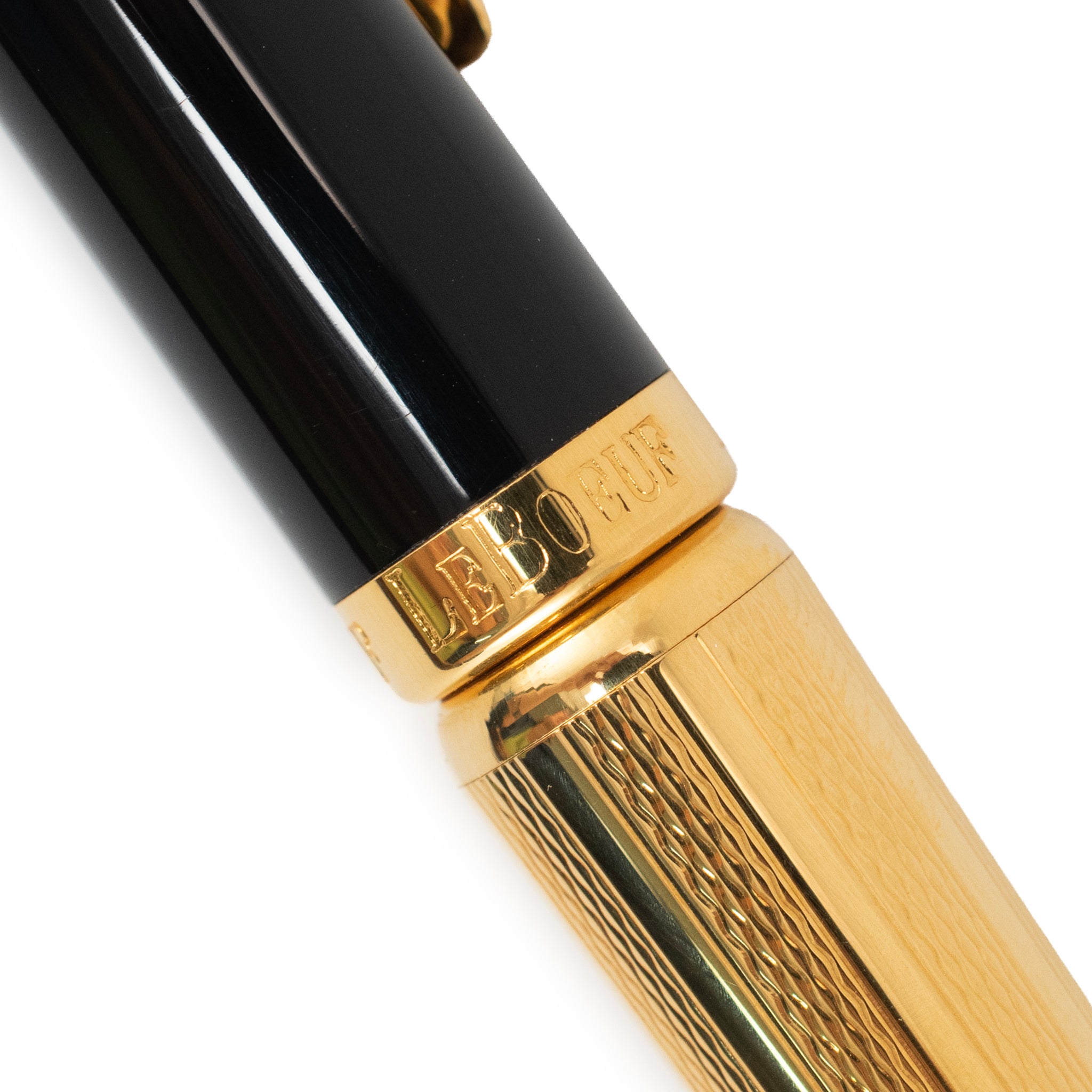 Leboeuf Greg Norman 18K Yellow Gold Nib Limited Edition Fountain Pen