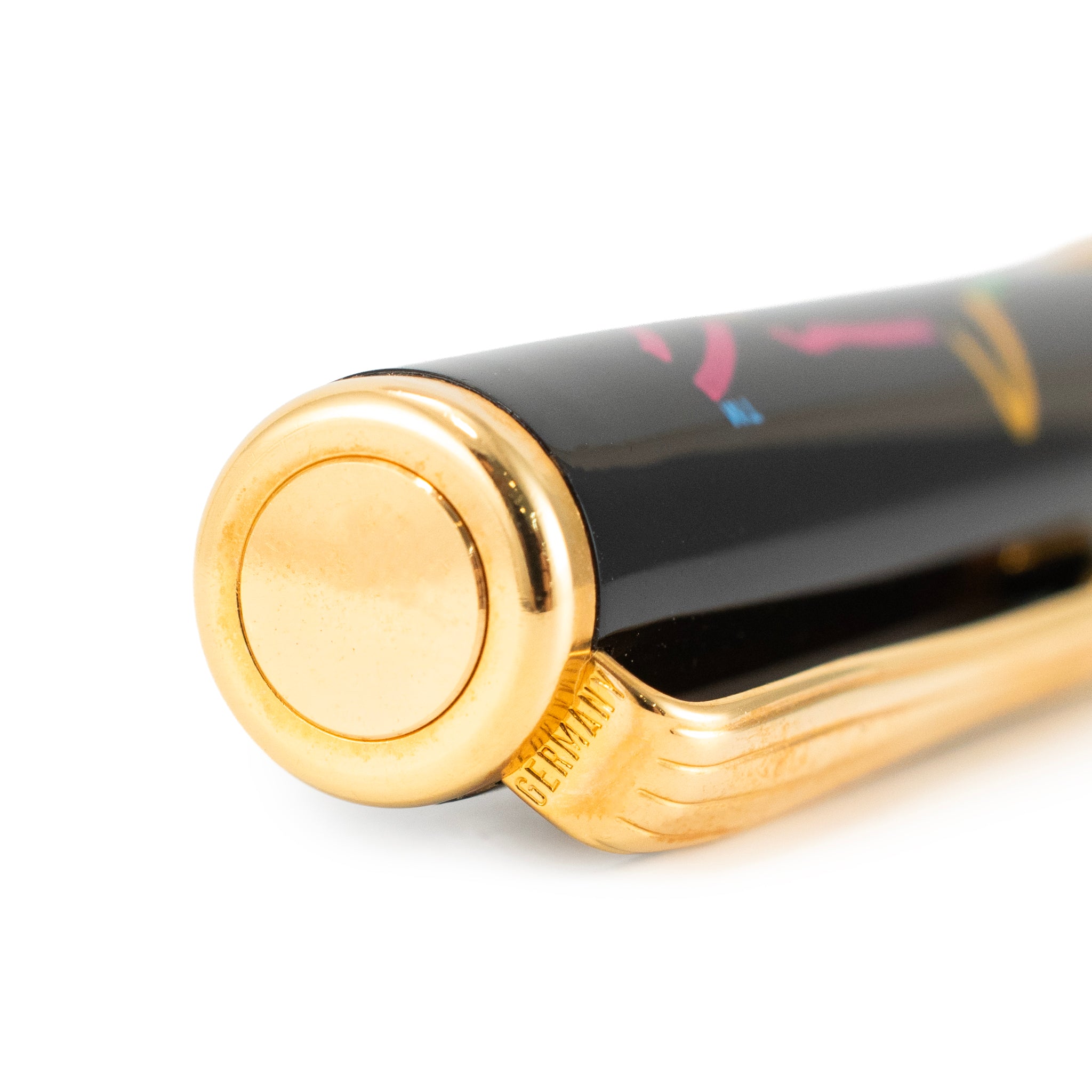 Leboeuf Greg Norman 18K Yellow Gold Nib Limited Edition Fountain Pen