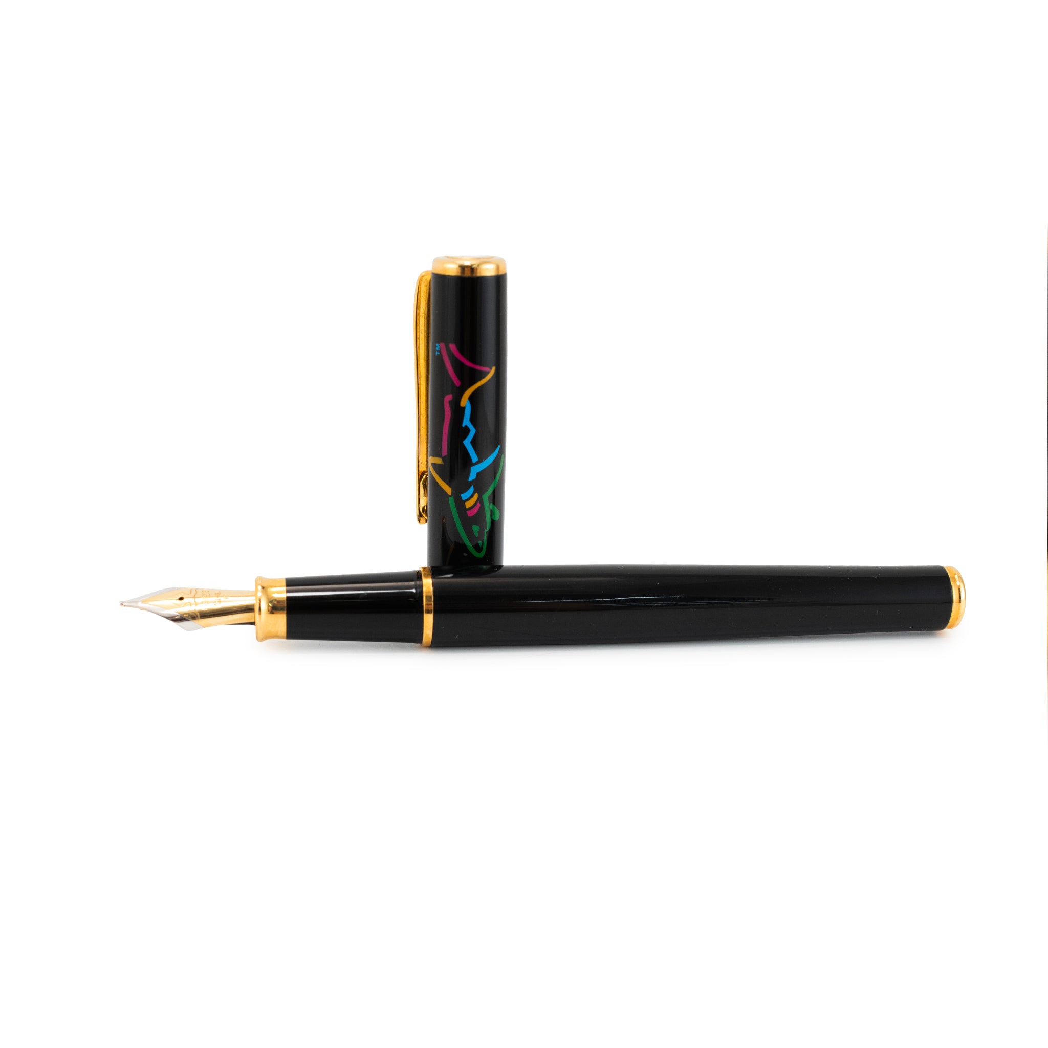 Leboeuf Greg Norman 18K Yellow Gold Nib Limited Edition Fountain Pen