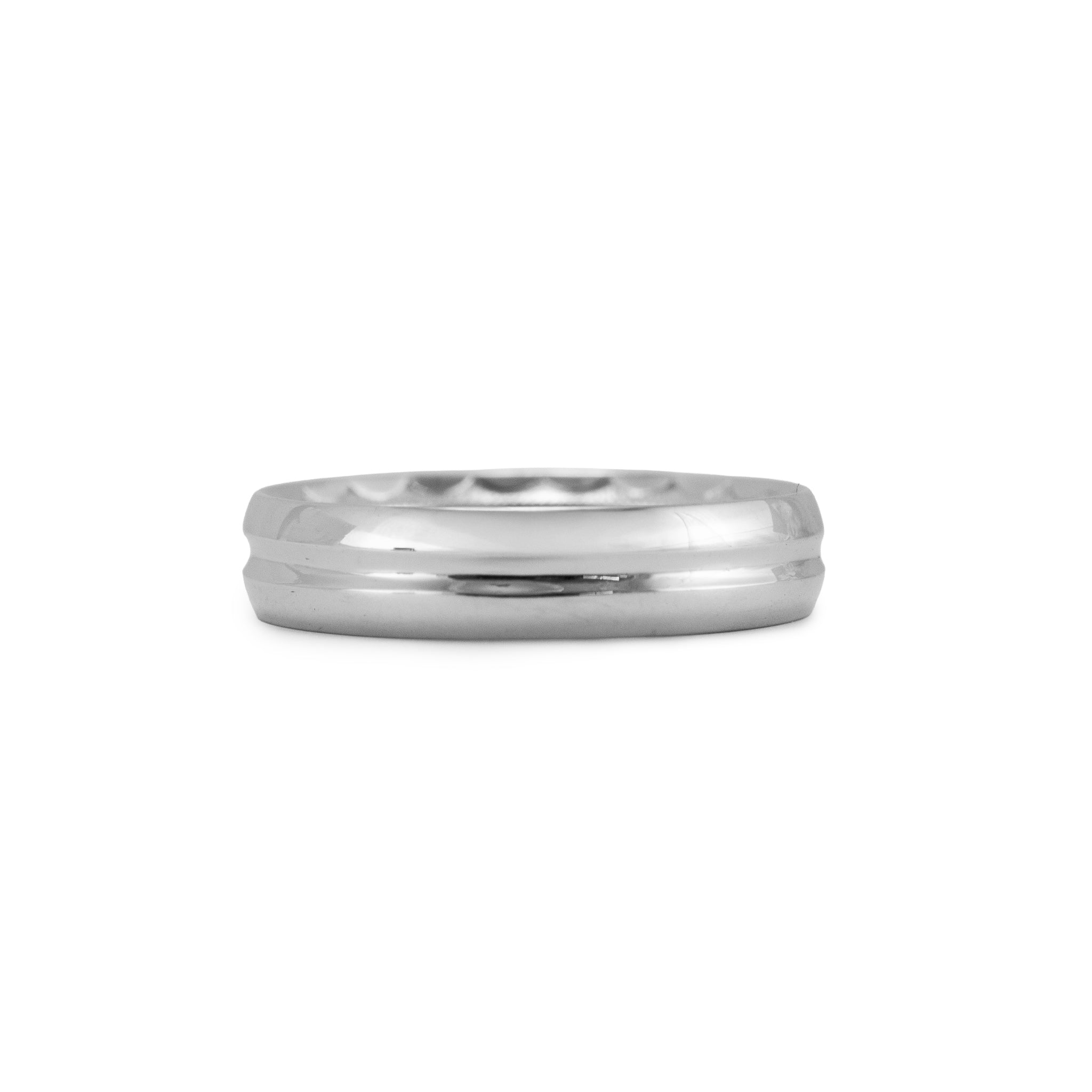 Men’s Tacori Platinum Classic Streamline Finish Wedding Band Ring