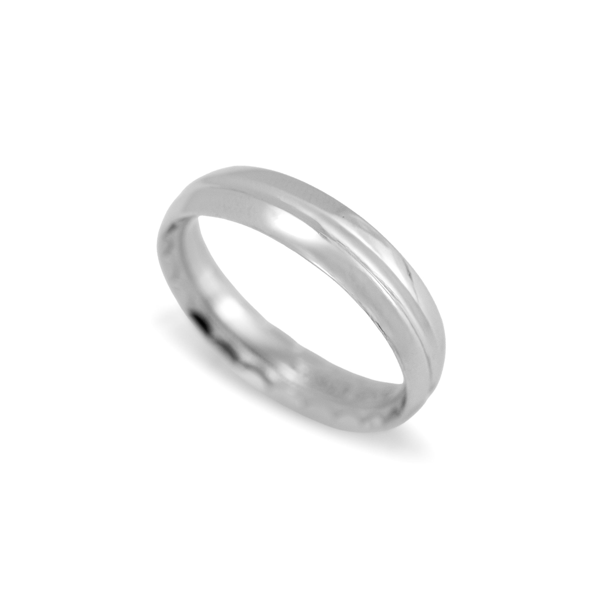 Men’s Tacori Platinum Classic Streamline Finish Wedding Band Ring