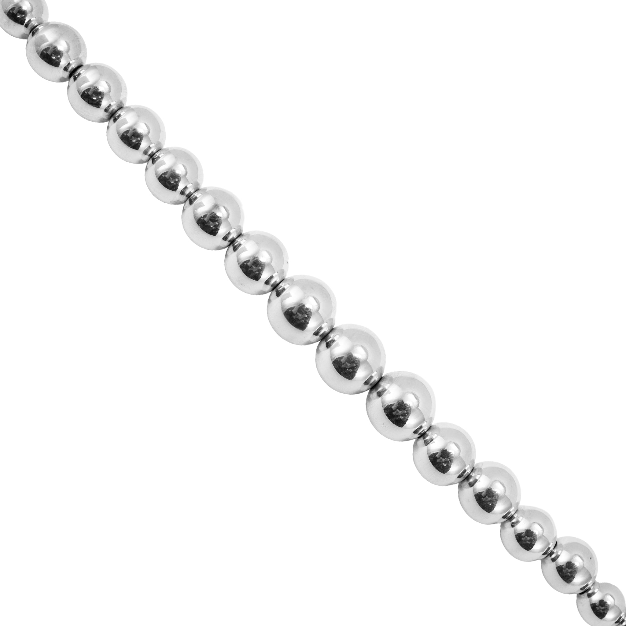 Tiffany & Co. Hardwear 925 Sterling Silver Graduated Ball Beads Chain Necklace