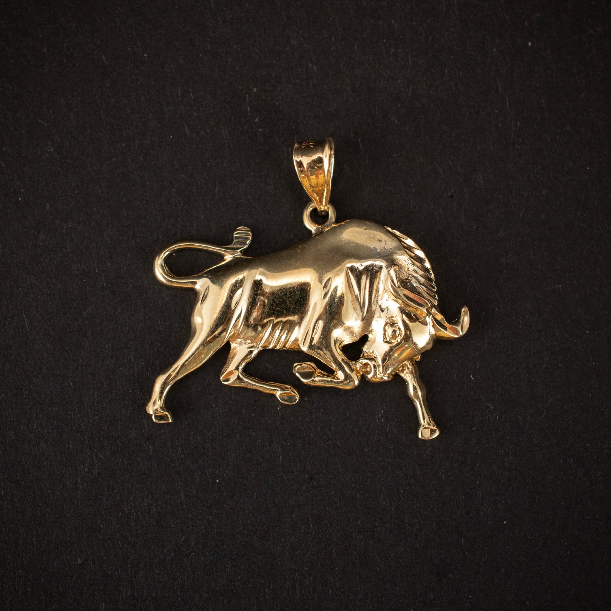Pendant Animal 14K Yellow Gold Vintage 454417 available at DJP Jewelers & Luxury Buyers