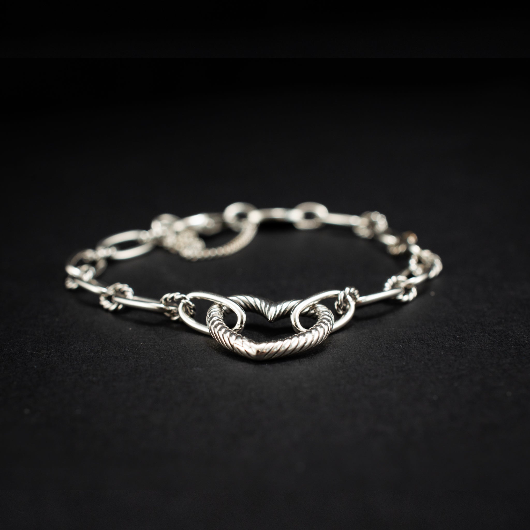 Link Bracelet Sterling Silver Modern Style 454709 available at DJP Jewelers & Luxury Buyers