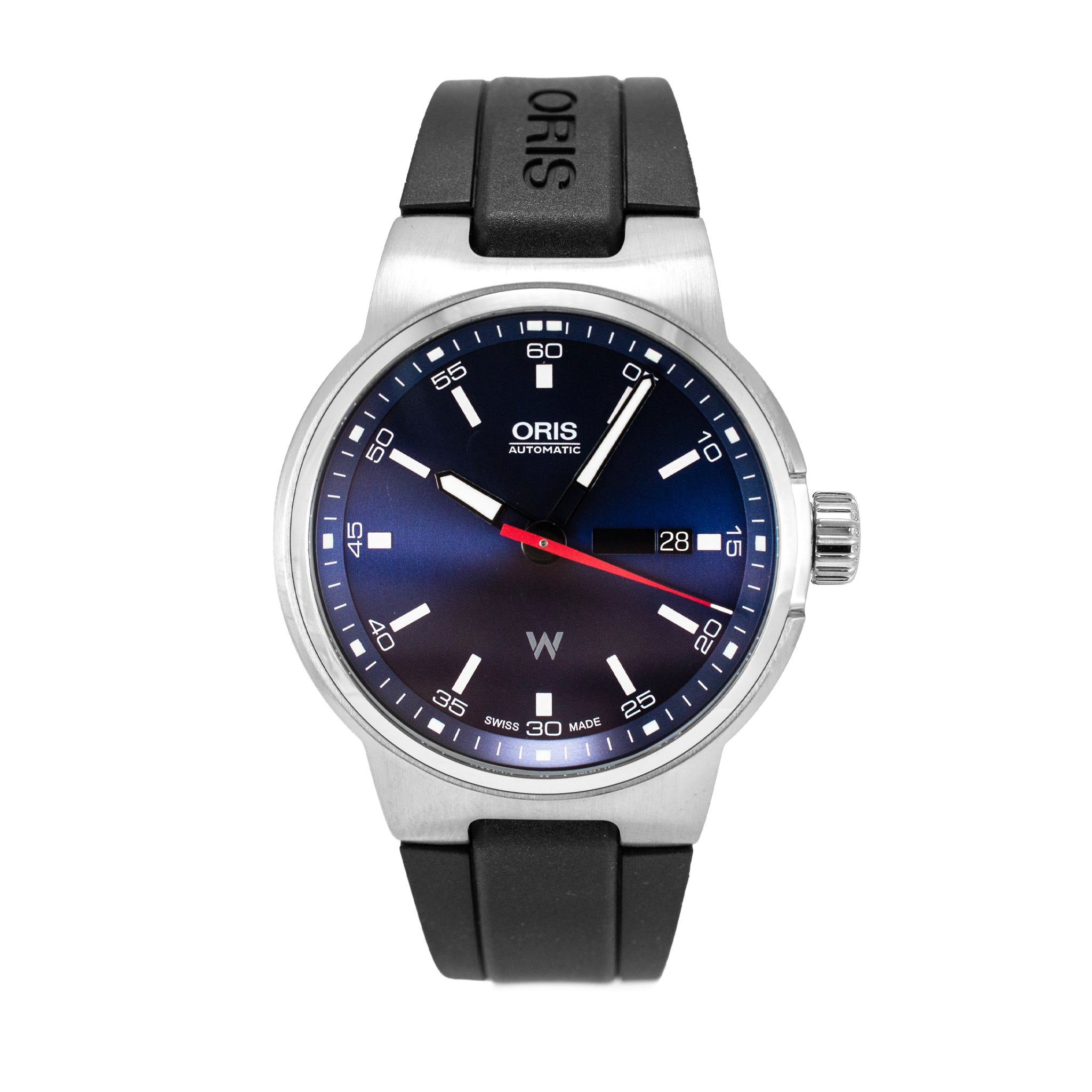 Oris Williams F1 Day Date 42MM 0173577164155-0742450FC Blue Dial Steel Watch