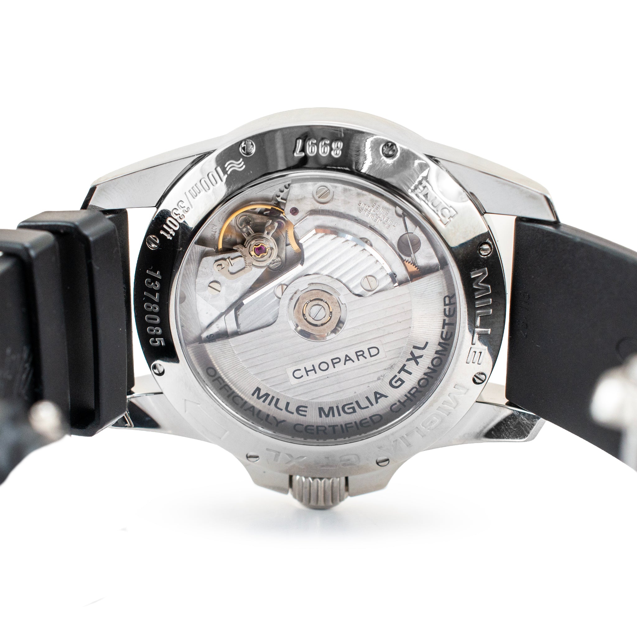 Chopard Mille Miglia Gran Turismo XL 44MM 8997 White Dial Steel Automatic Watch