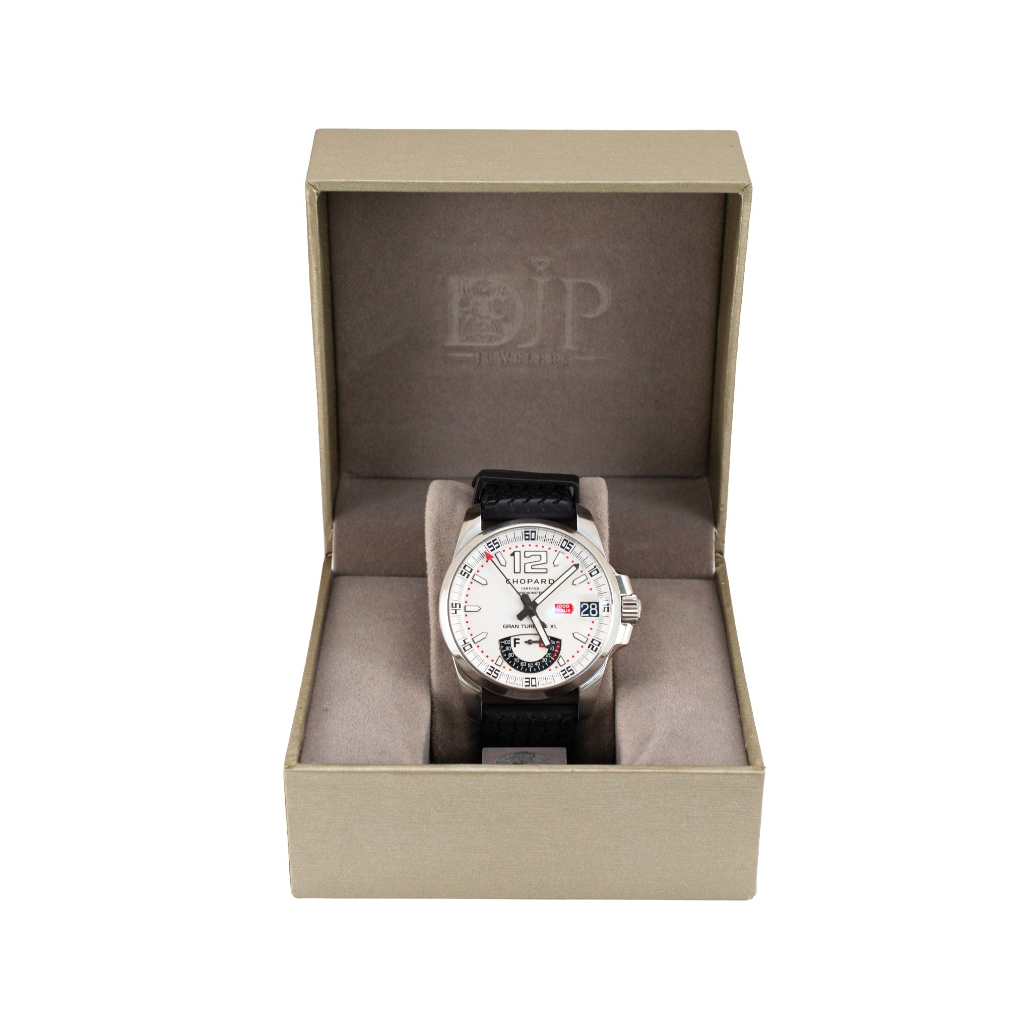 Chopard Mille Miglia Gran Turismo XL 44MM 8997 White Dial Steel Automatic Watch