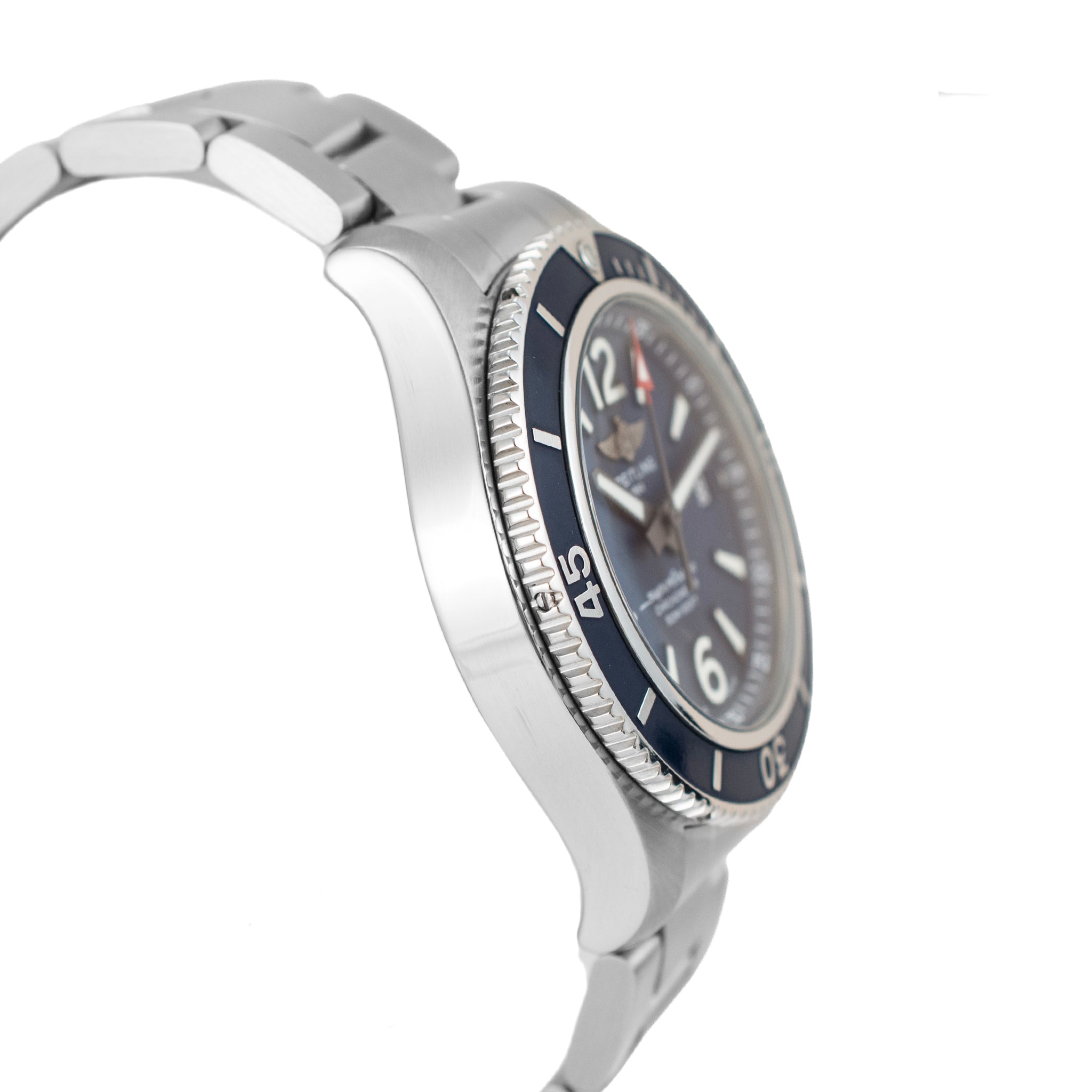 Breitling Superocean 42MM A17366 Blue Dial Stainless Steel Automatic Watch