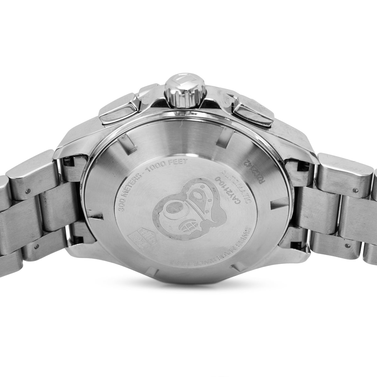 Tag Heuer Aquaracer 300M 43MM CAY2110-0 Black Dial Stainless Steel Watch