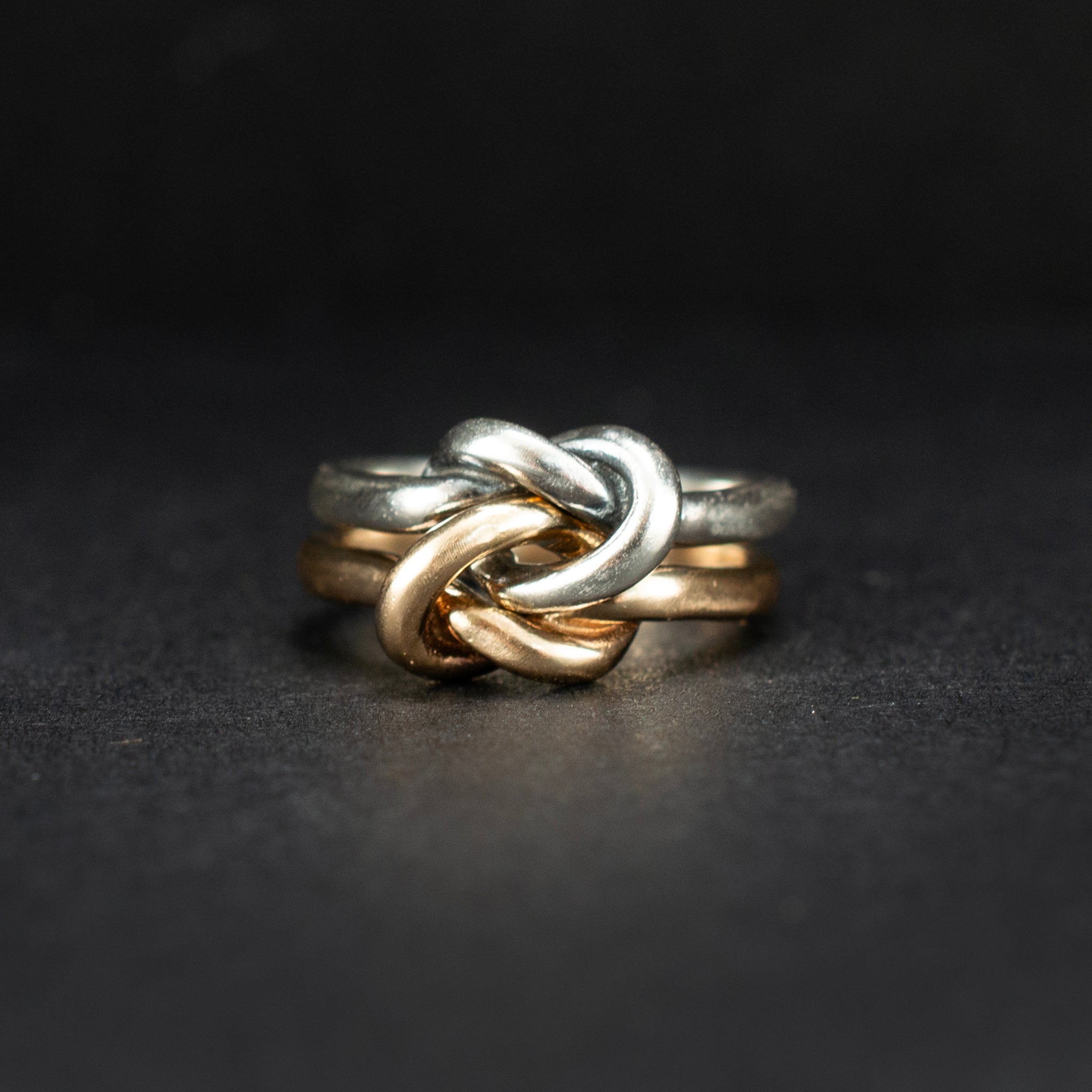 James Avery Sterling Silver & 14K Yellow Gold Band Ring 6.68g 5¼" 454932 available at DJP Jewelers & Luxury Buyers