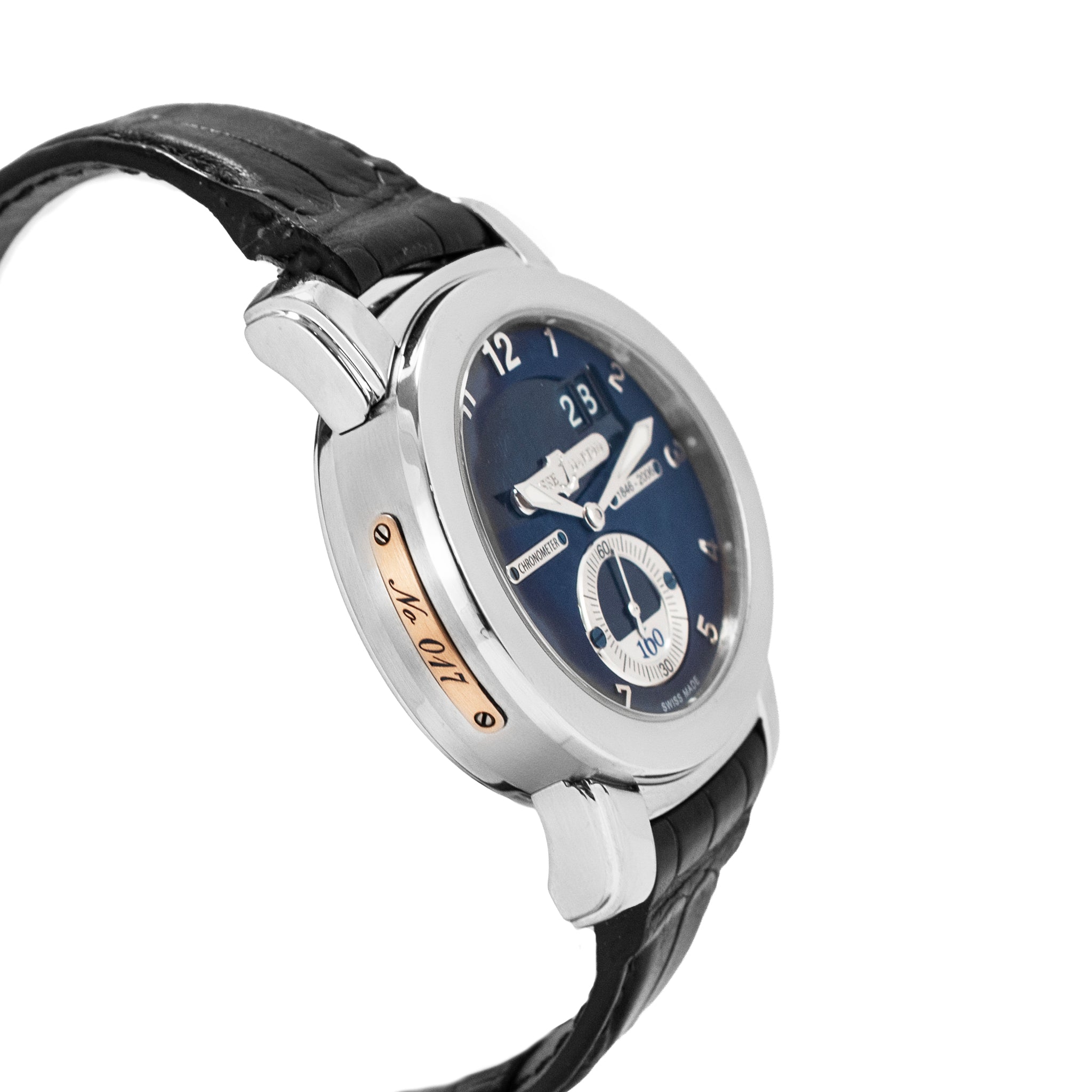 Ulysse Nardin Anniversary 160 L.Edition 43MM 1600-100 18K White Gold Watch
