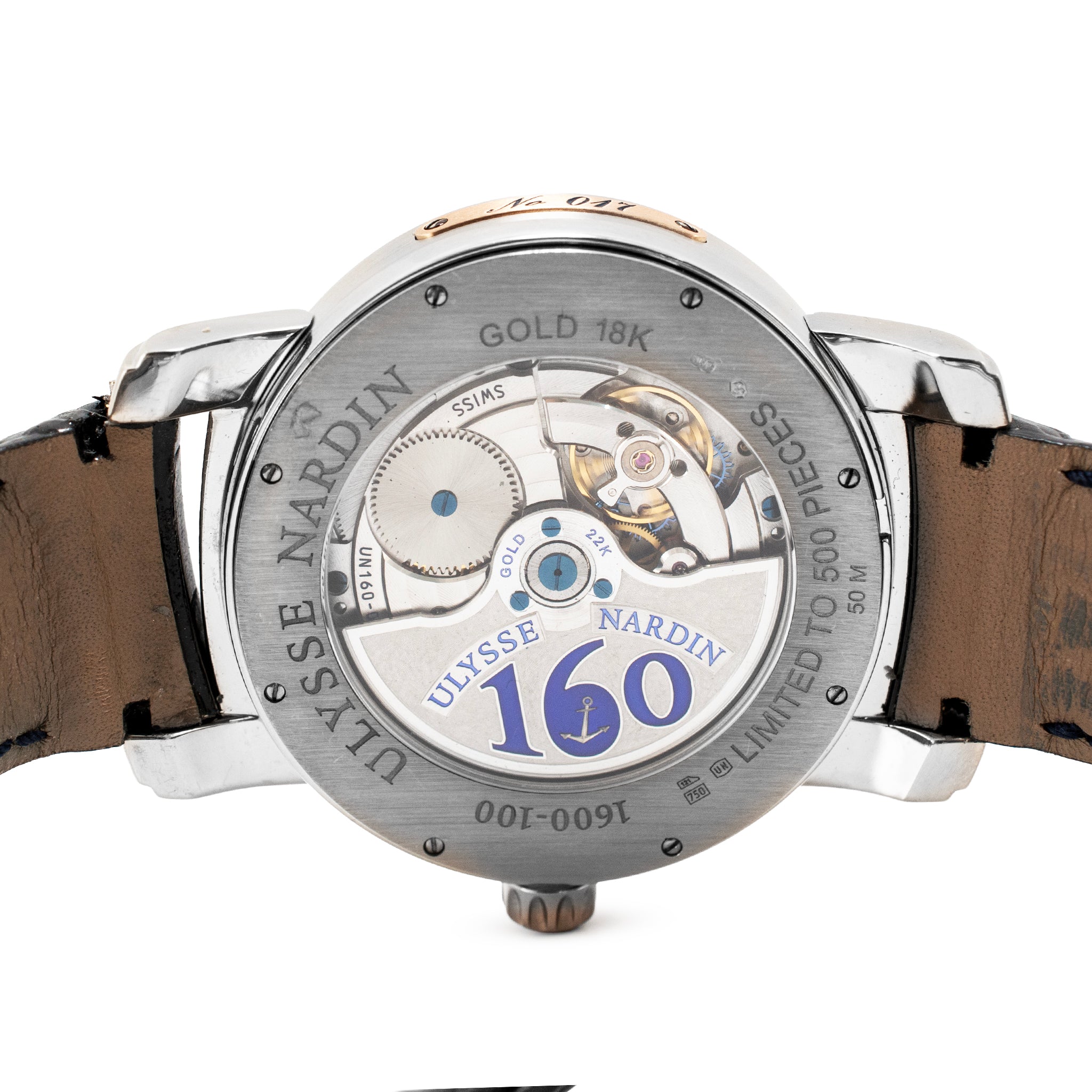 Ulysse Nardin Anniversary 160 L.Edition 18K white gold Watc | DJP