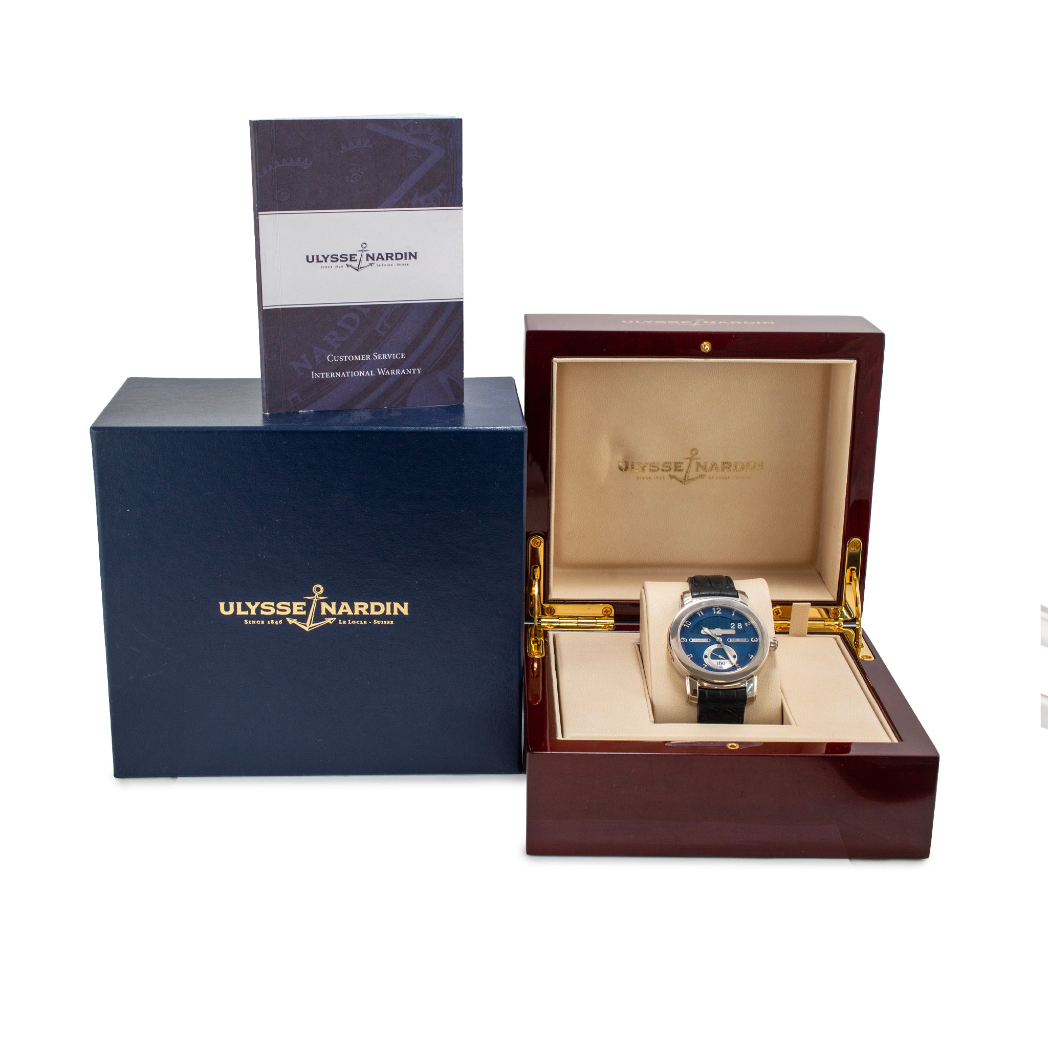 Ulysse Nardin Anniversary 160 L.Edition 18K white gold Watc | DJP